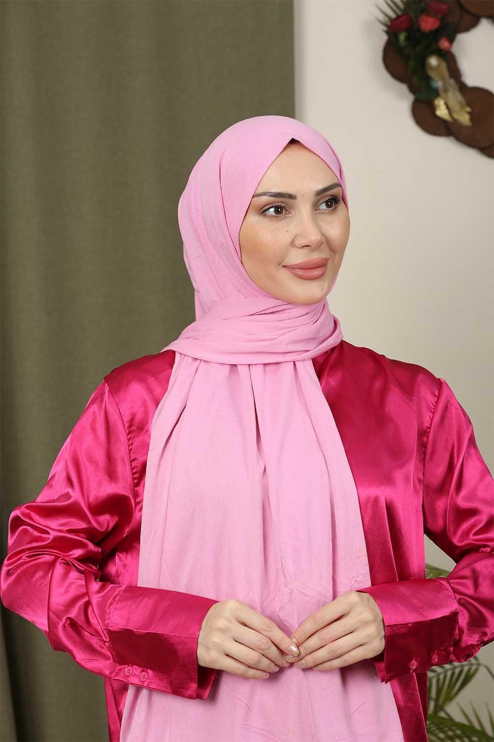 Penye Şal Pembe
