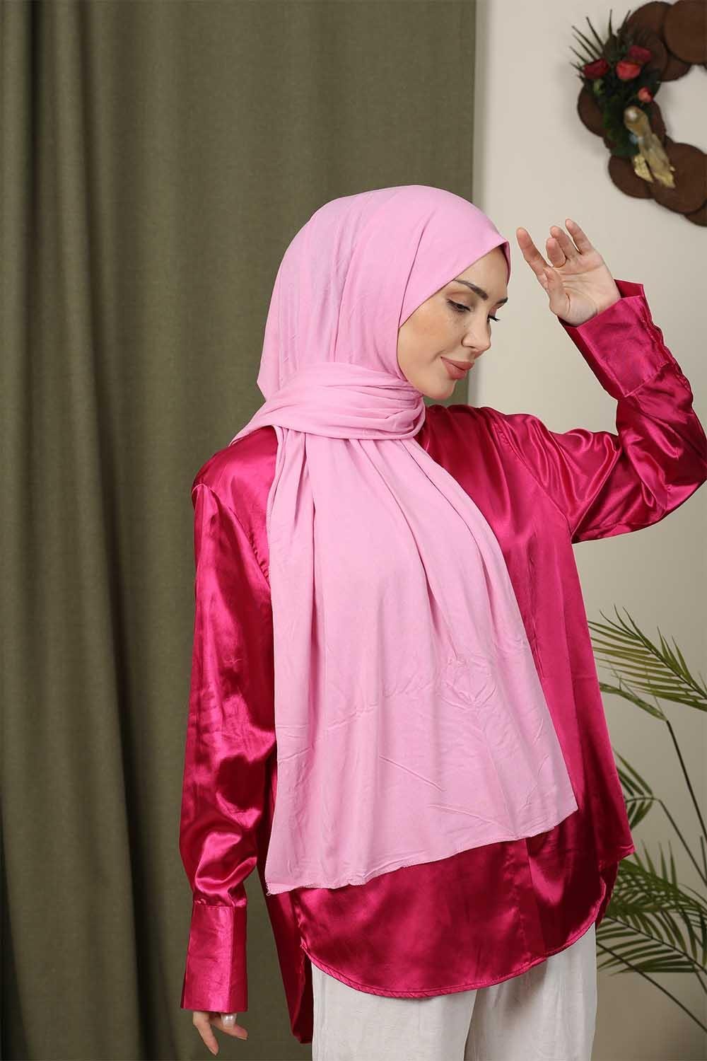 Penye Şal Pembe