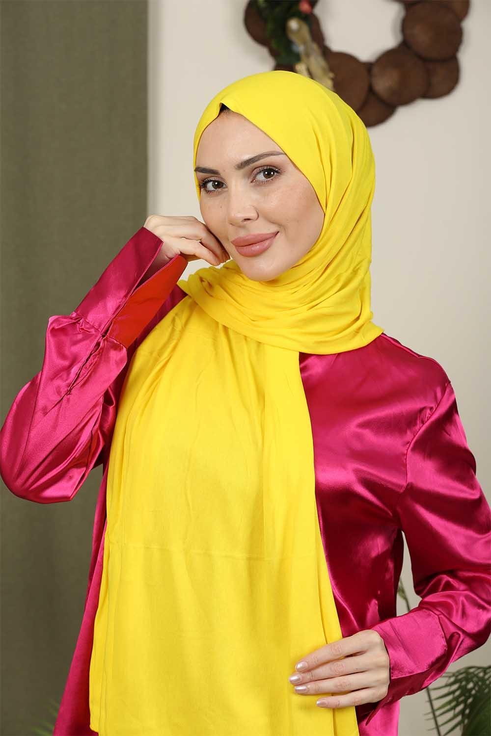 Penye Şal Sarı