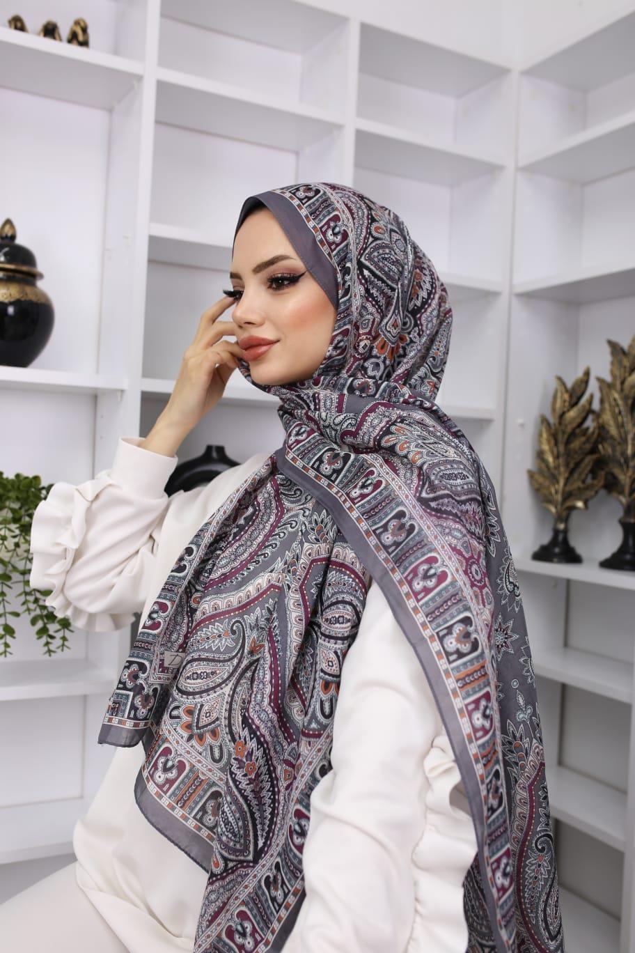 retro desen soft şal