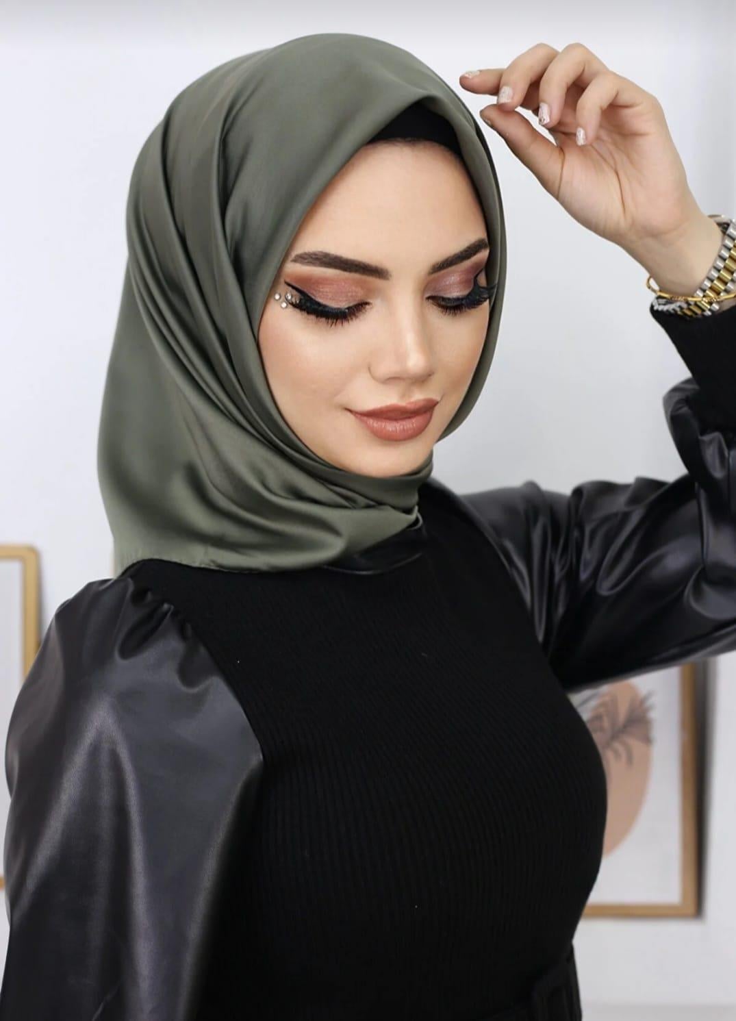 reyon eşarp haki