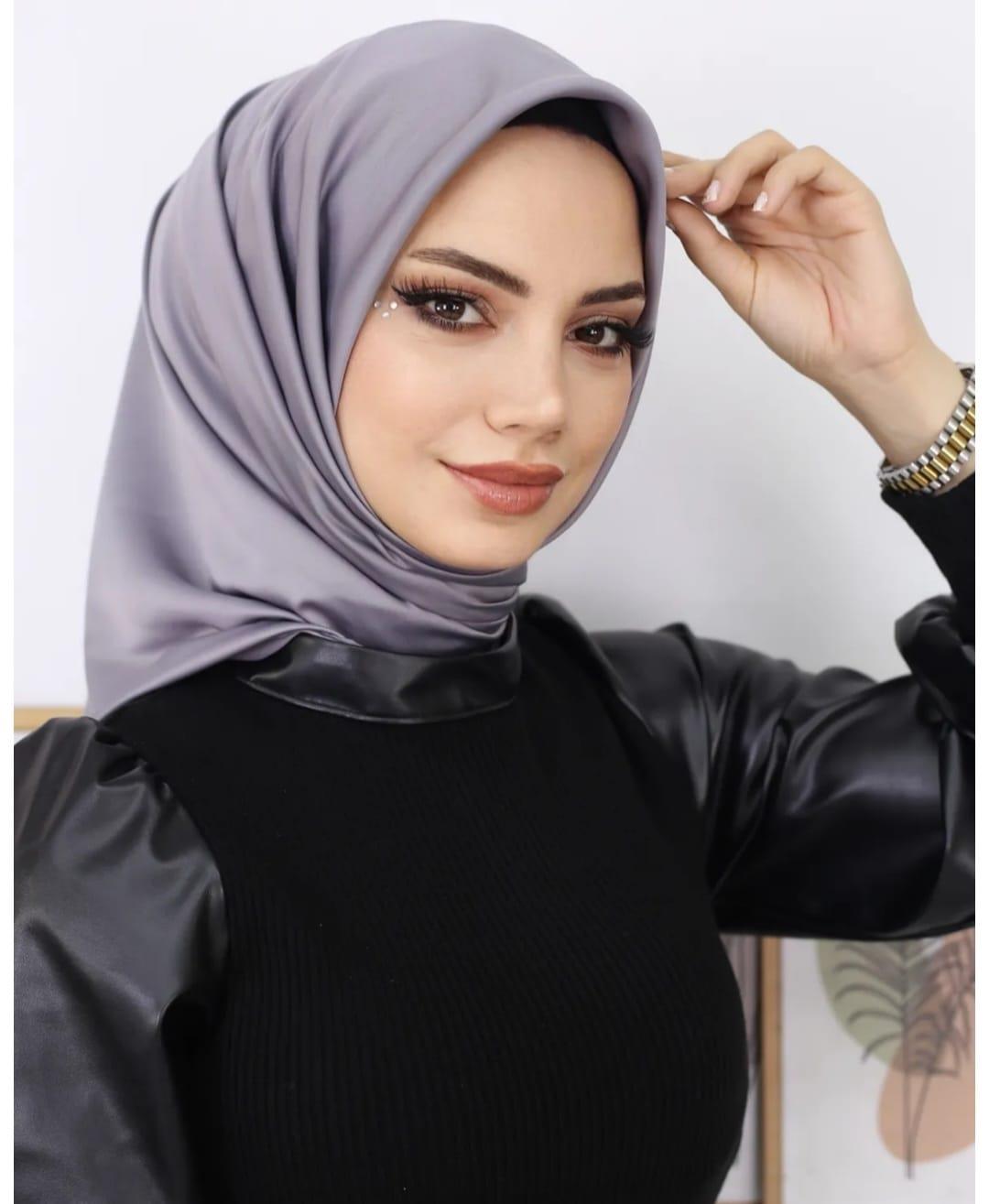 reyon eşarp soluk lila