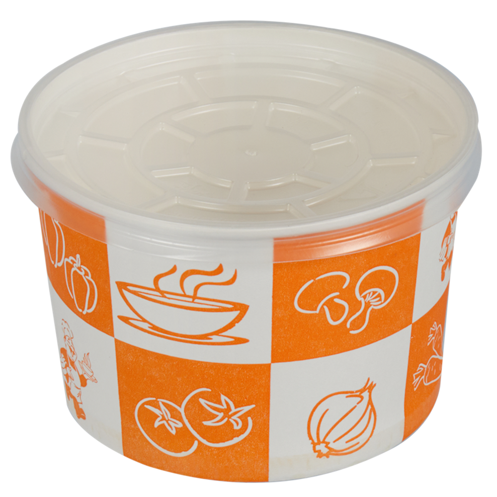 Kapaklı Çorba Kasesi 16 Oz