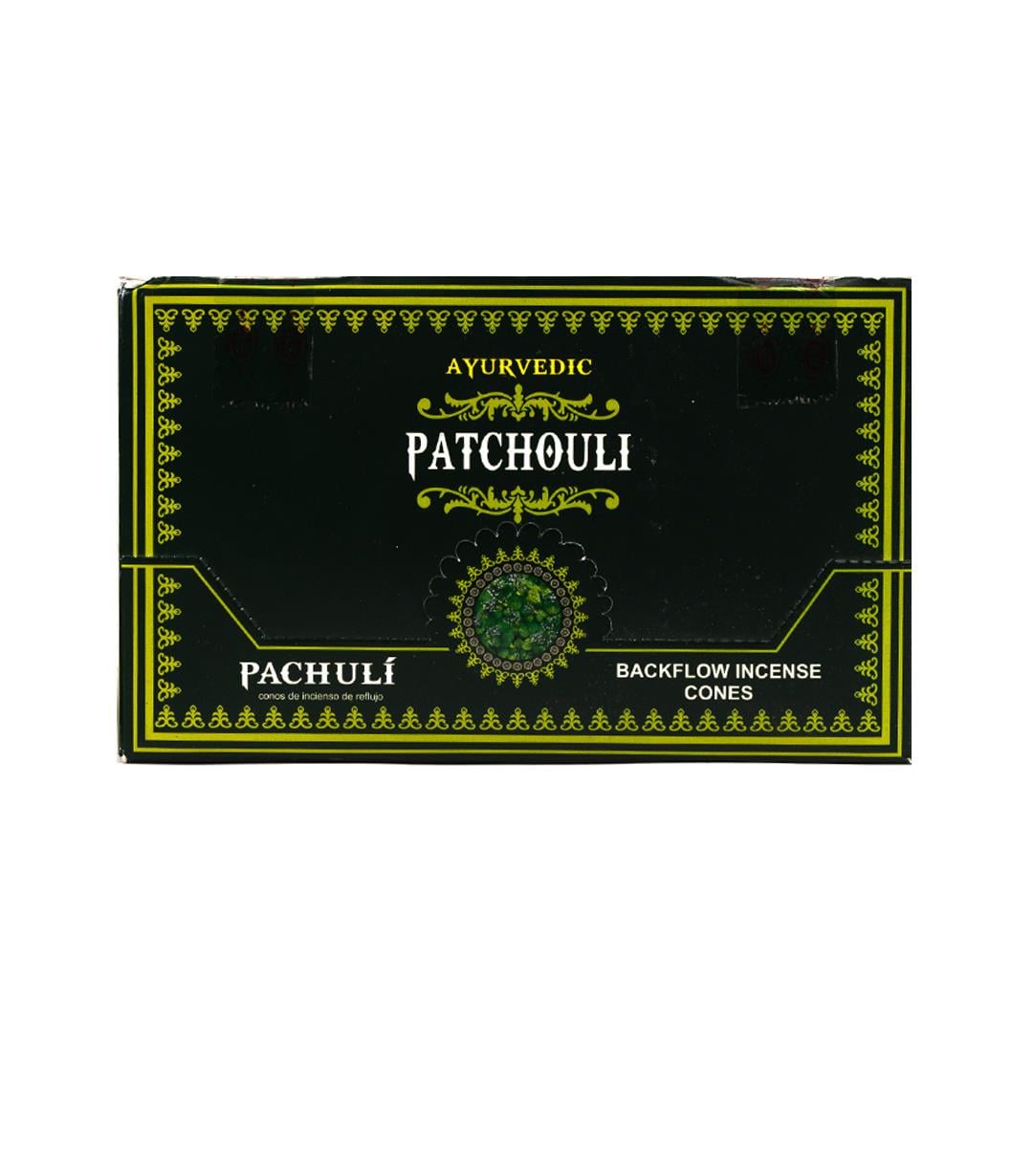 Ayurvedic Patchouli Geri Akışlı Şelale Tütsü (Backflow)