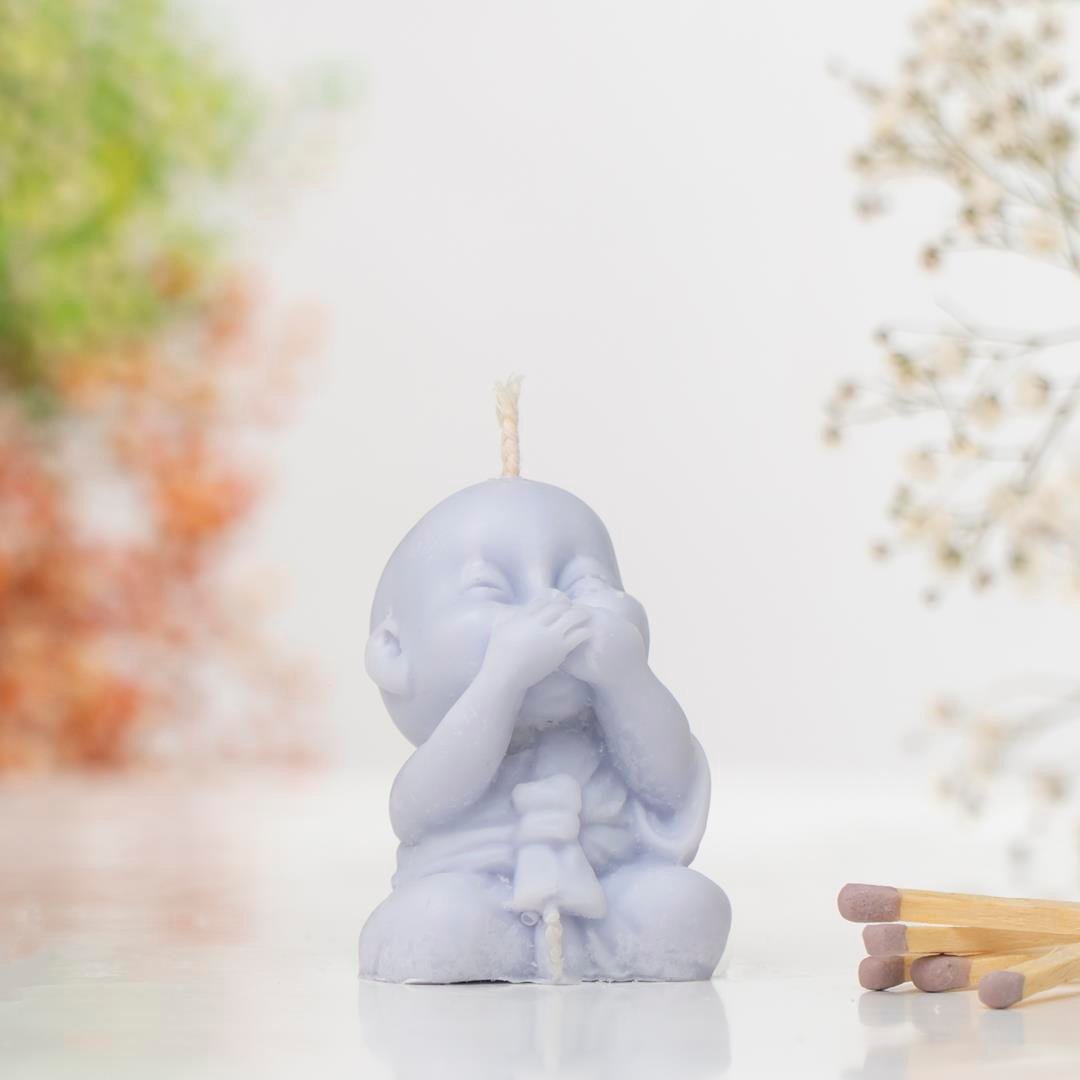 Bilmiyorum Temalı Buddha Soya Mum