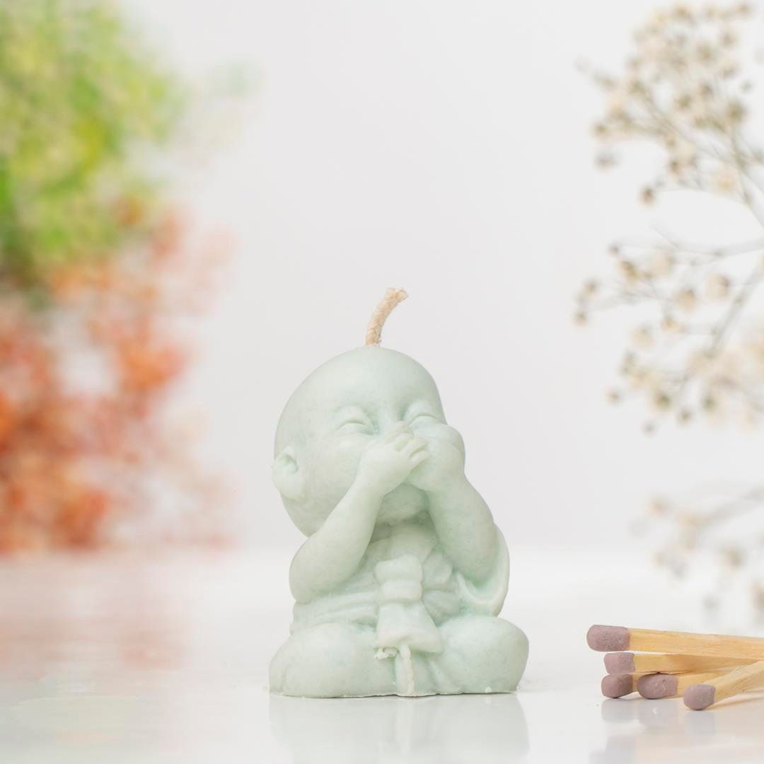 Bilmiyorum Temalı Buddha Soya Mum