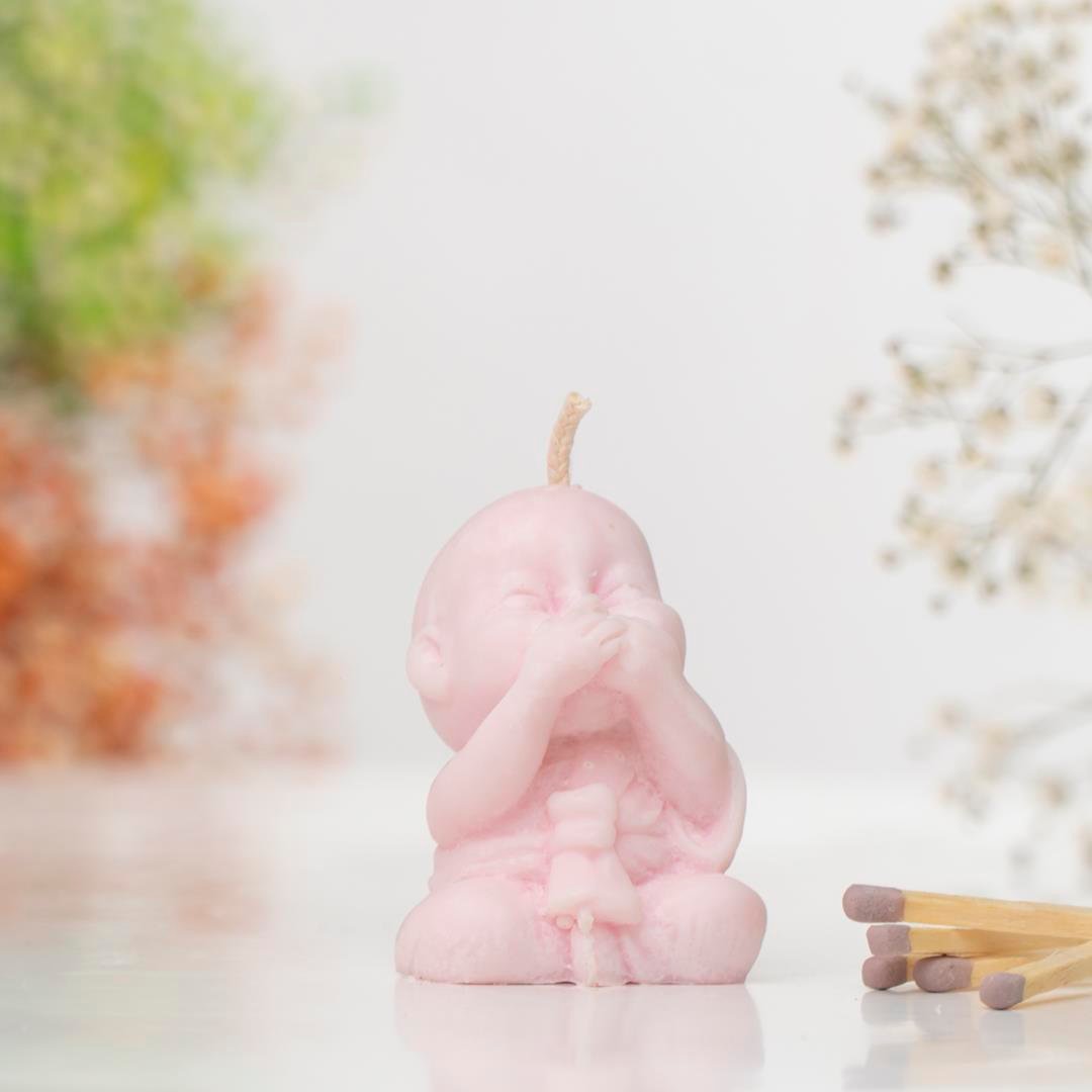 Bilmiyorum Temalı Buddha Soya Mum