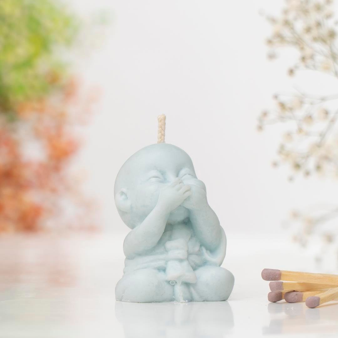 Bilmiyorum Temalı Buddha Soya Mum