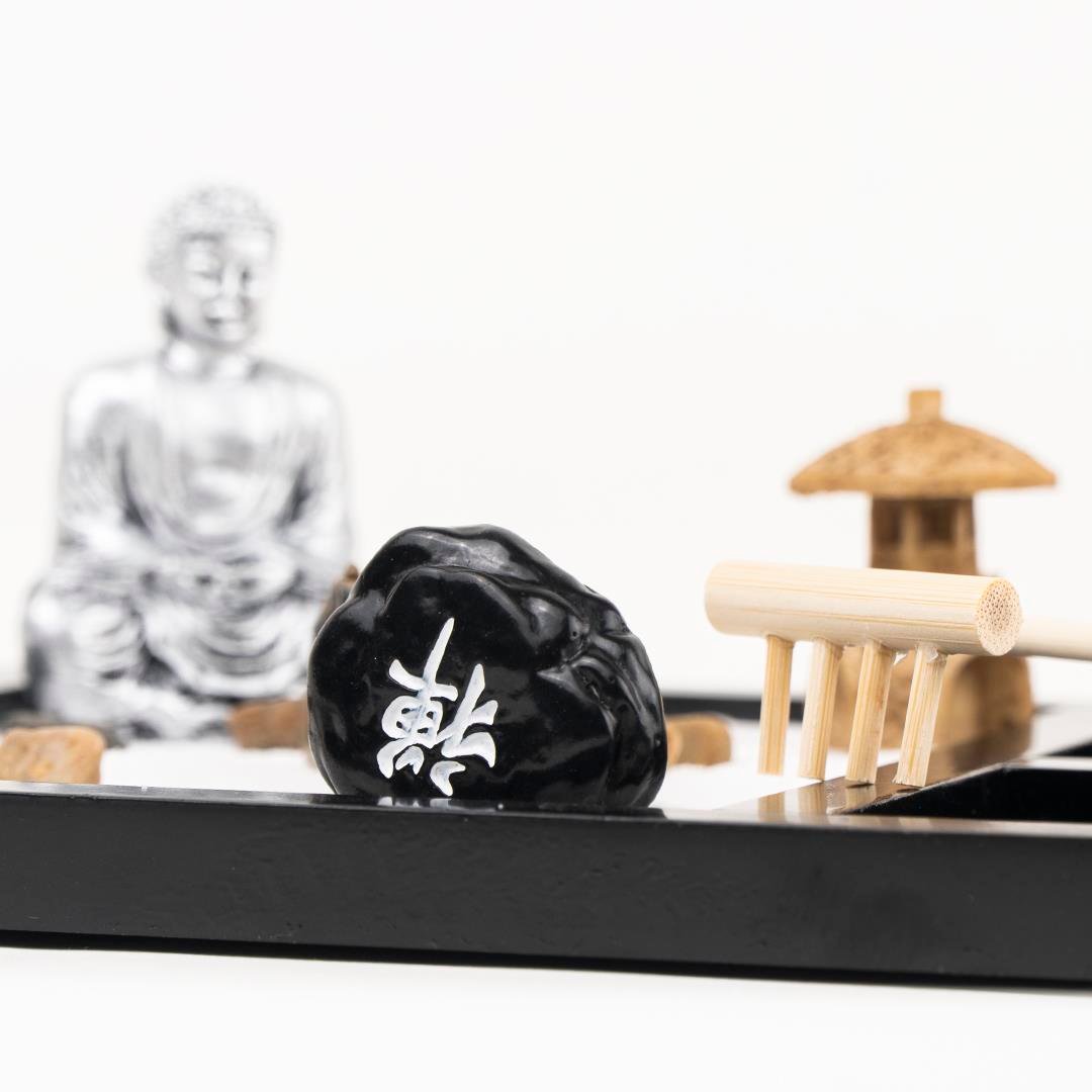 Buddha Temalı Zen Bahçesi Kiti