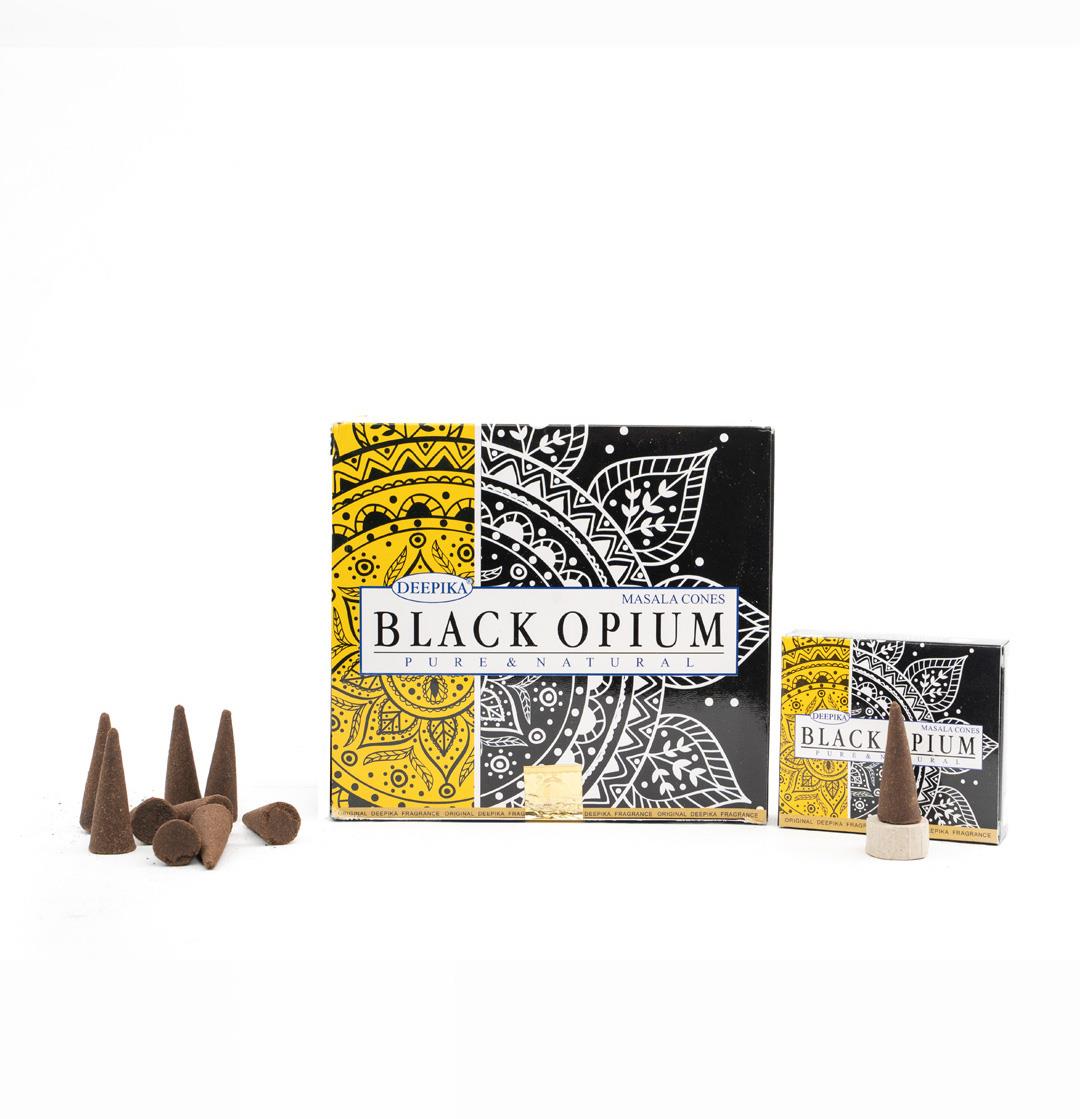 Deepika Black Opium Aromalı Konik Tütsü