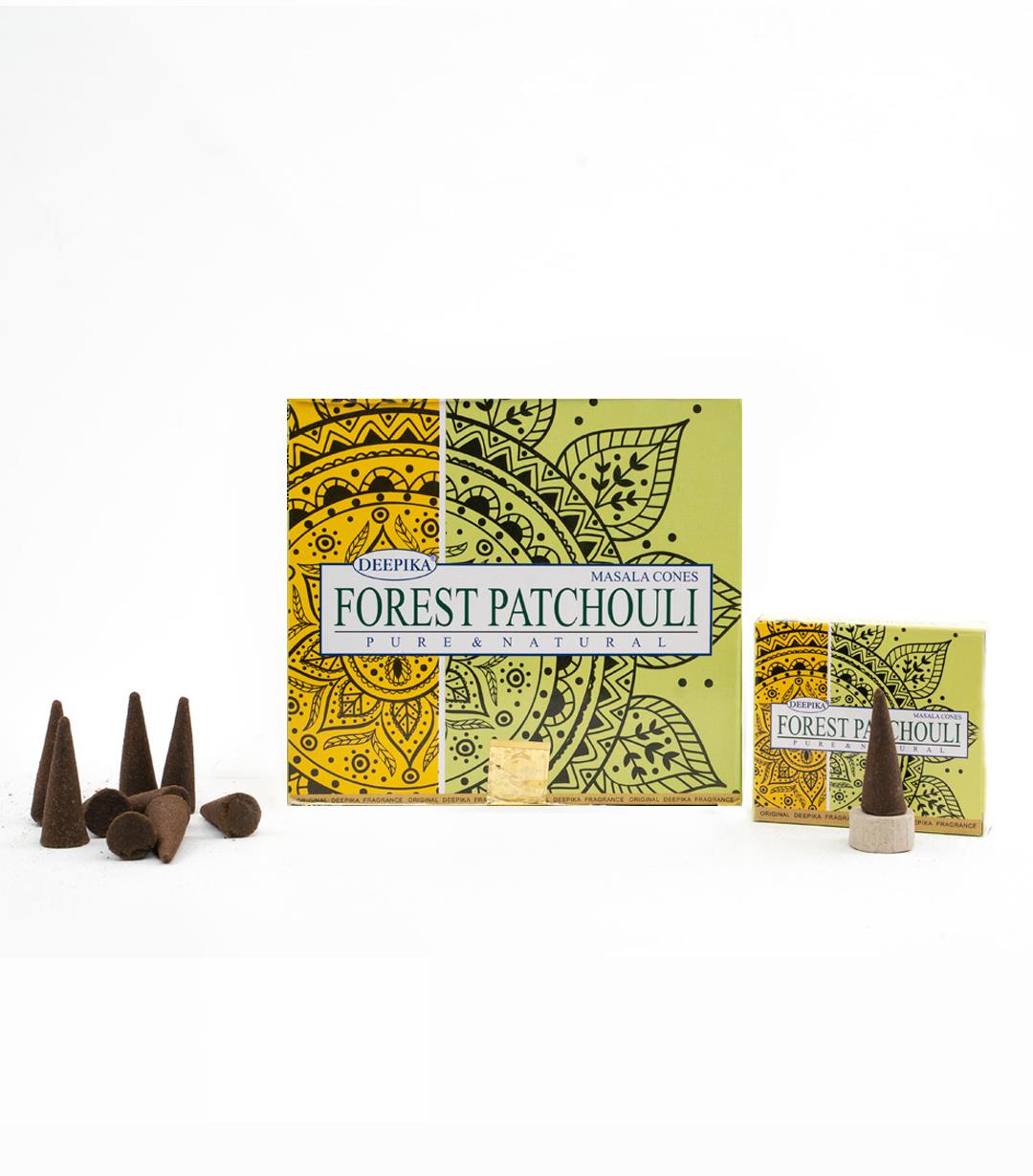 Deepika Forest Patchouli Aromalı Konik Tütsü
