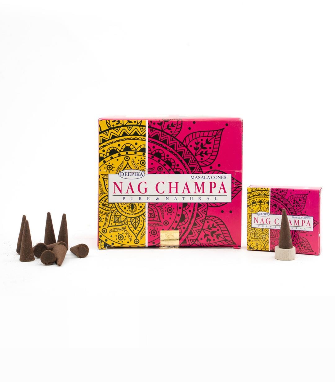Deepika Nag Champa Aromalı Konik Tütsü