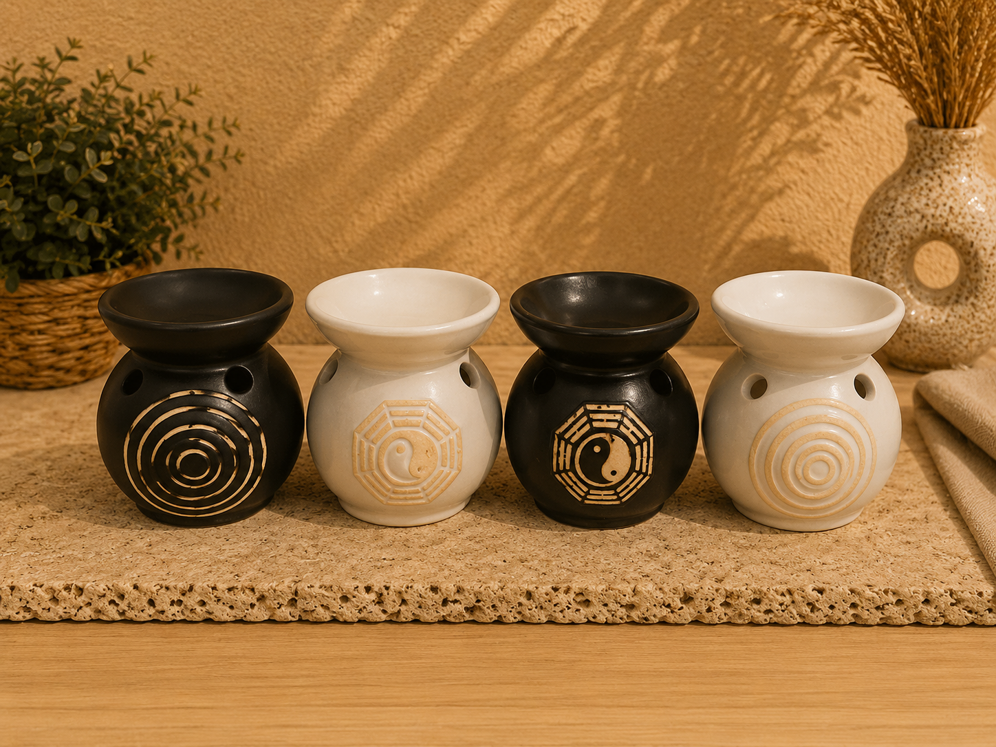 Fheng Shui İthal Seramik Buhurdanlık