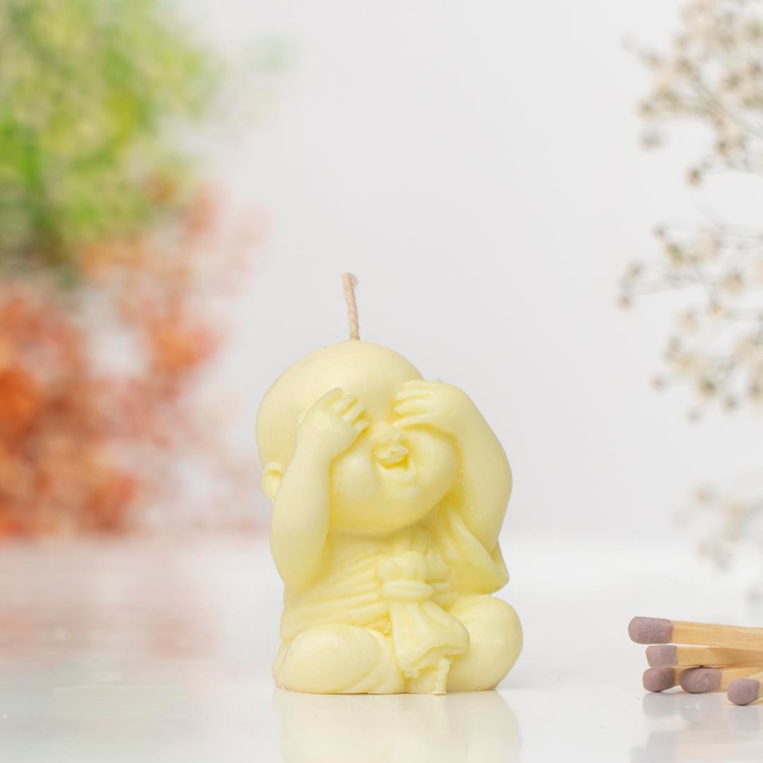 Görmedim Temalı Buddha Soya Mum