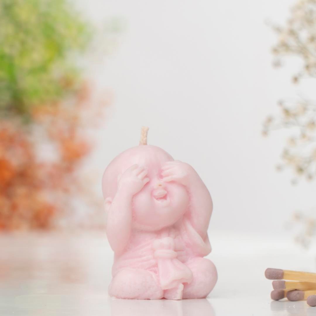 Görmedim Temalı Buddha Soya Mum