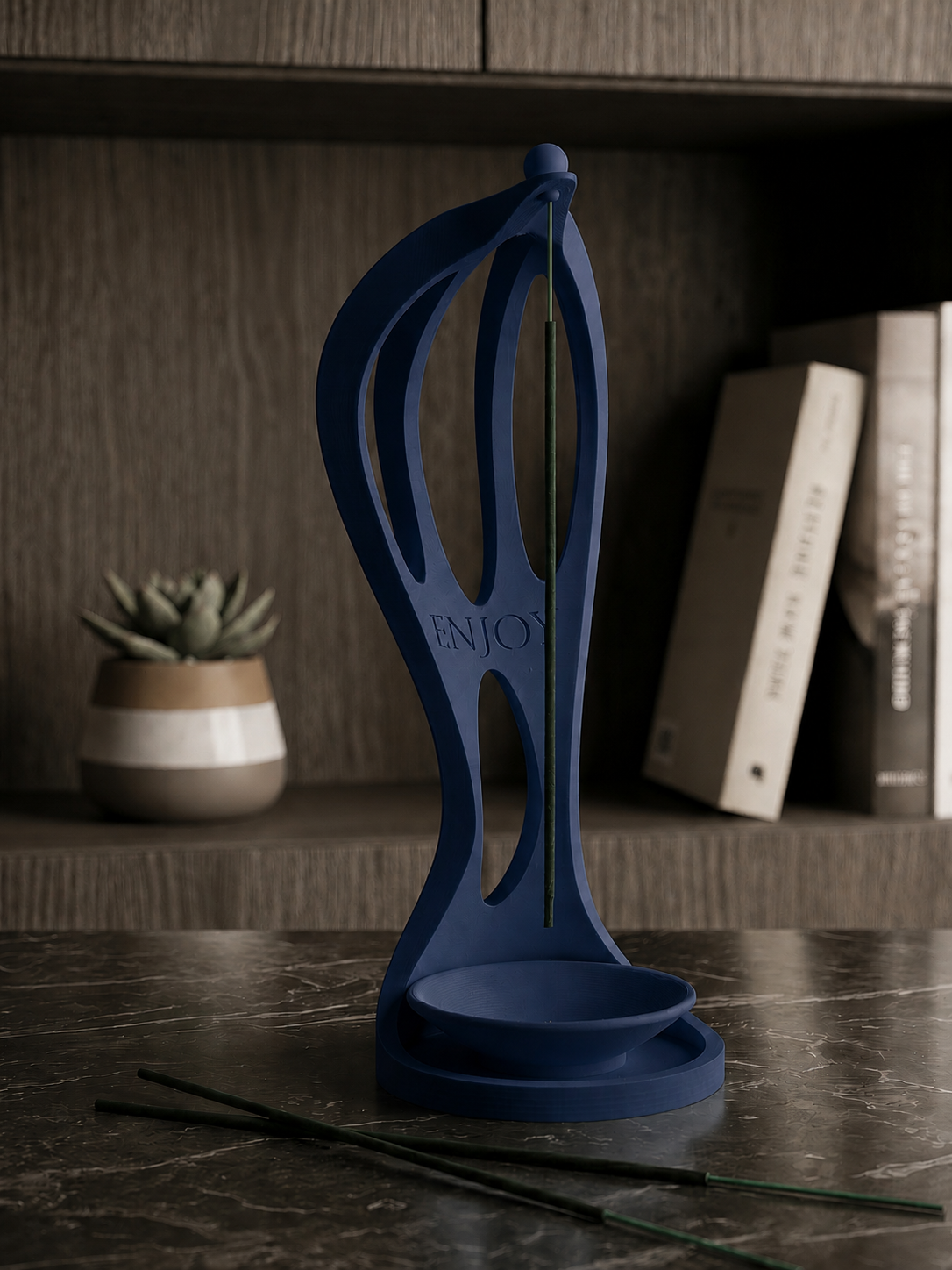 Modern Dikey 1.Kalite Baskı Modern Dekoratif Tütsülük Model