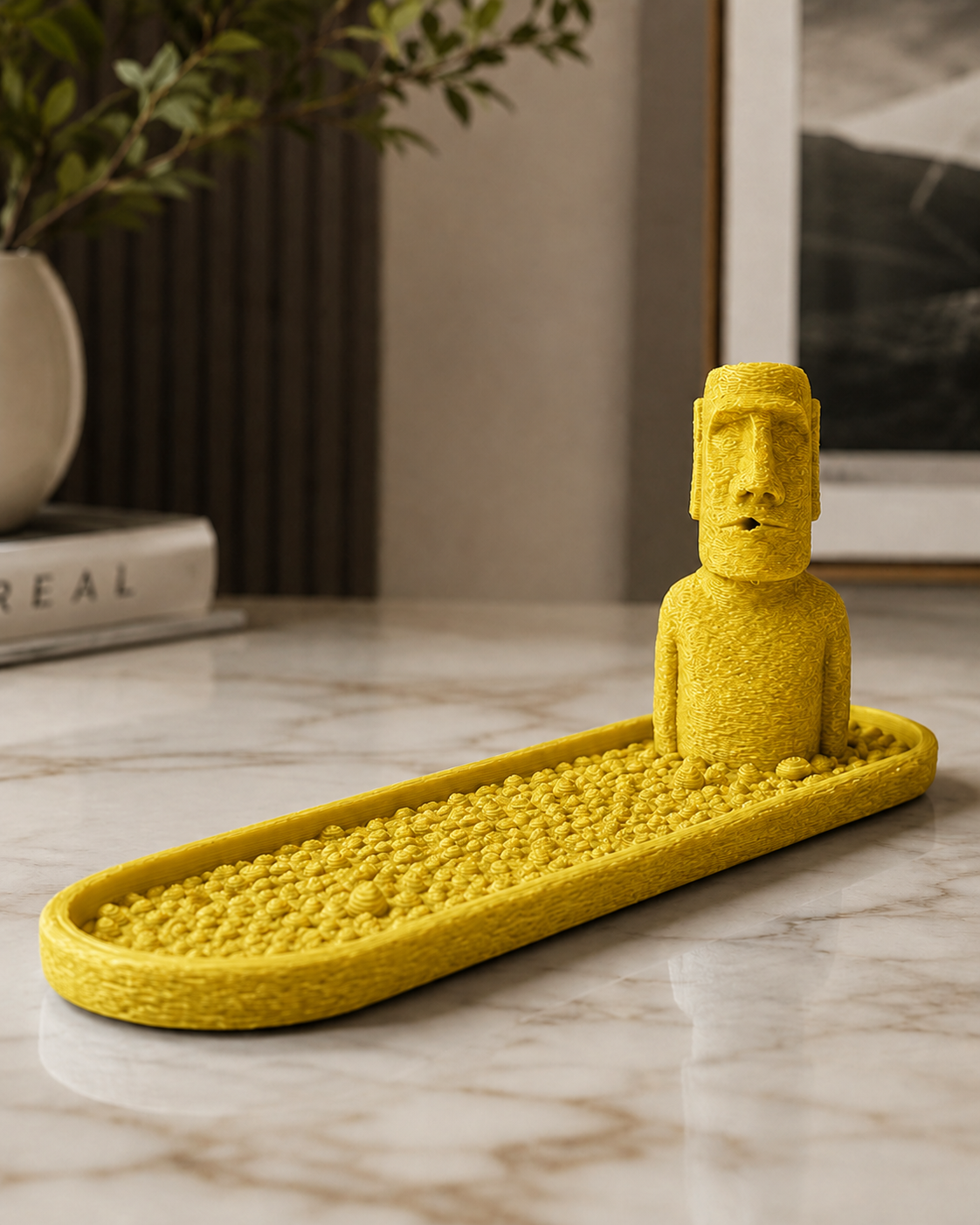 Moia 1.kalite Baskı Modern Dekoratif Tütsülük Model