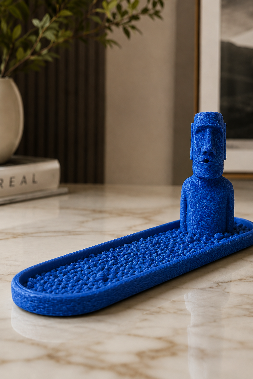 Moia 1.kalite Baskı Modern Dekoratif Tütsülük Model