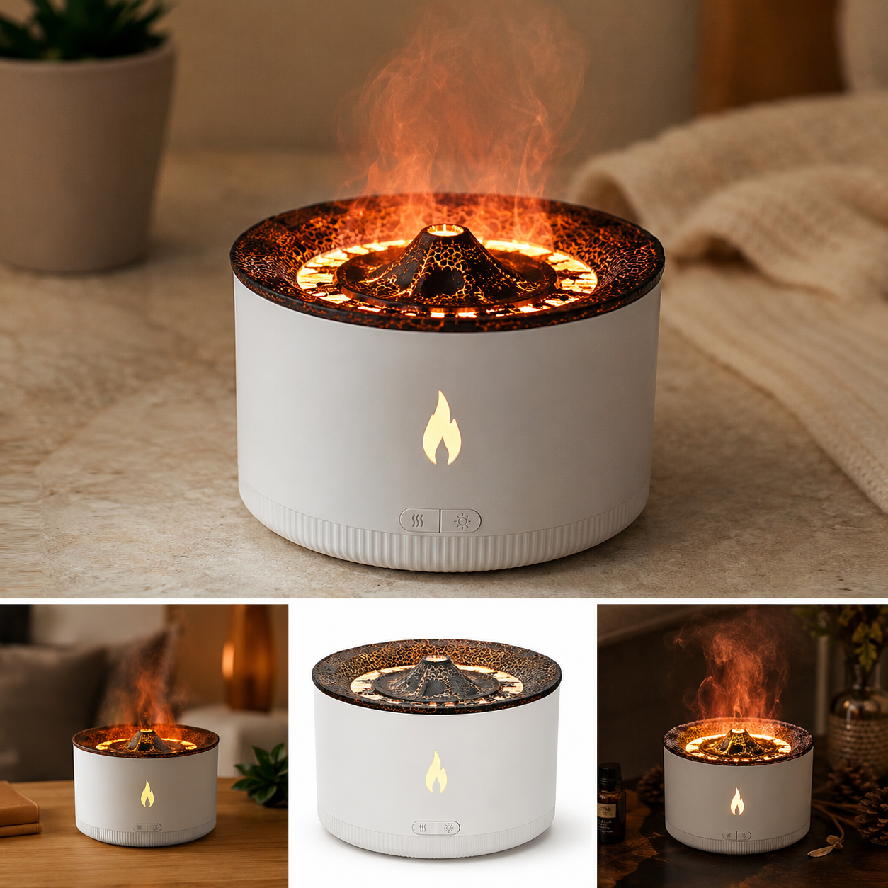 Volkan Model Ultrasonik Aroma Difüzörü