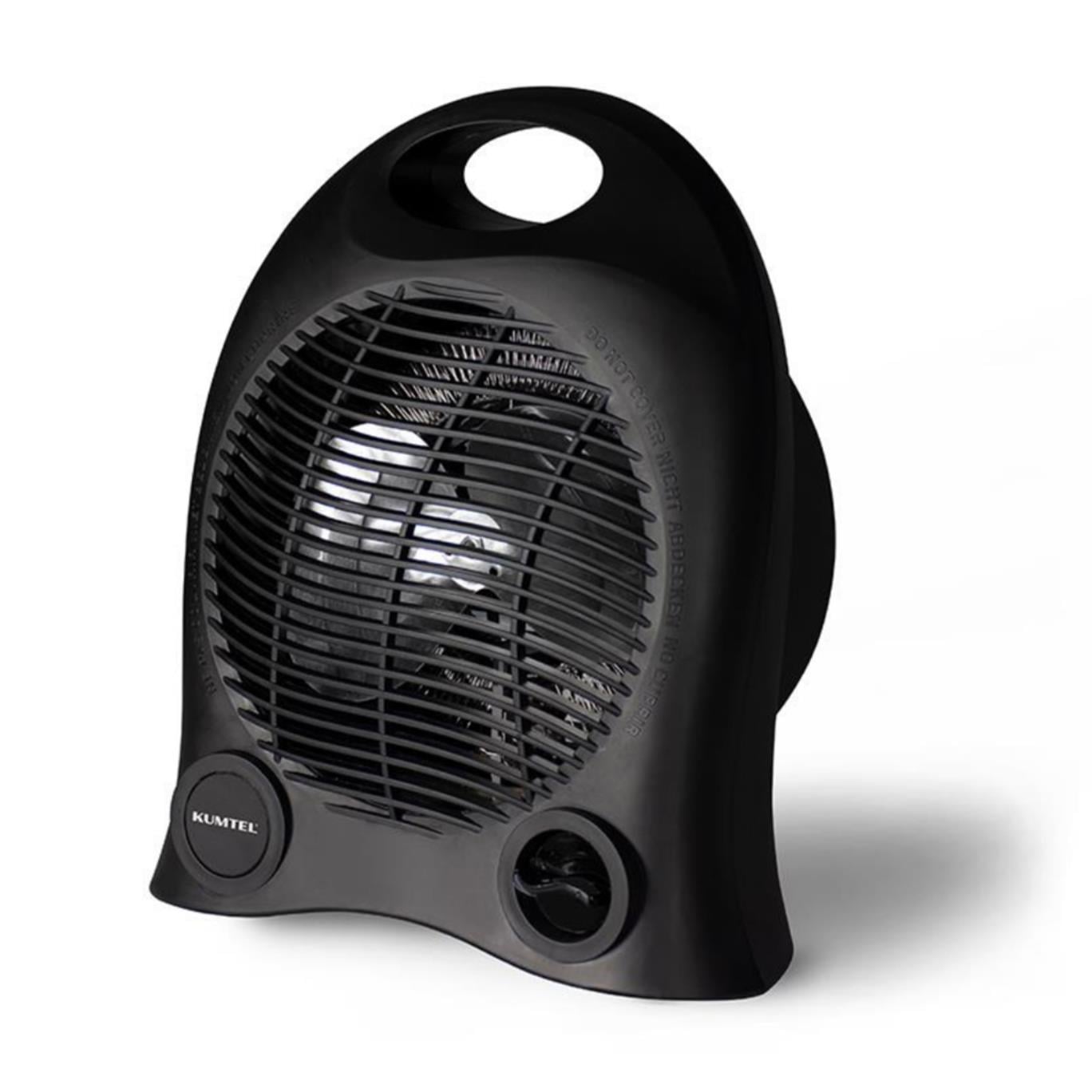 KUMTEL Fanlı Isıtıcı 2000 W LX-6441 Siyah