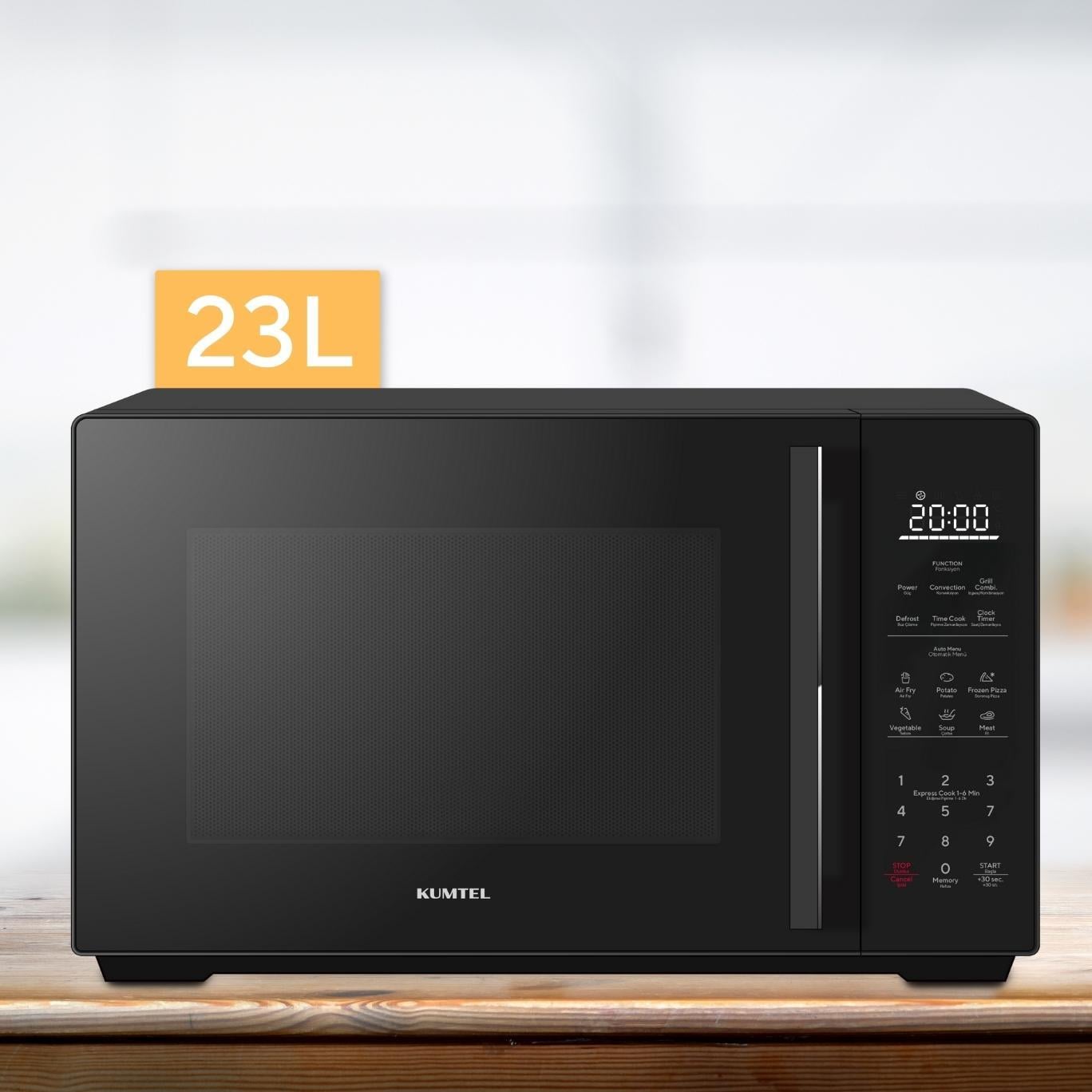 Kumtel Air Fryer Mikrodalga Kombo Fırın