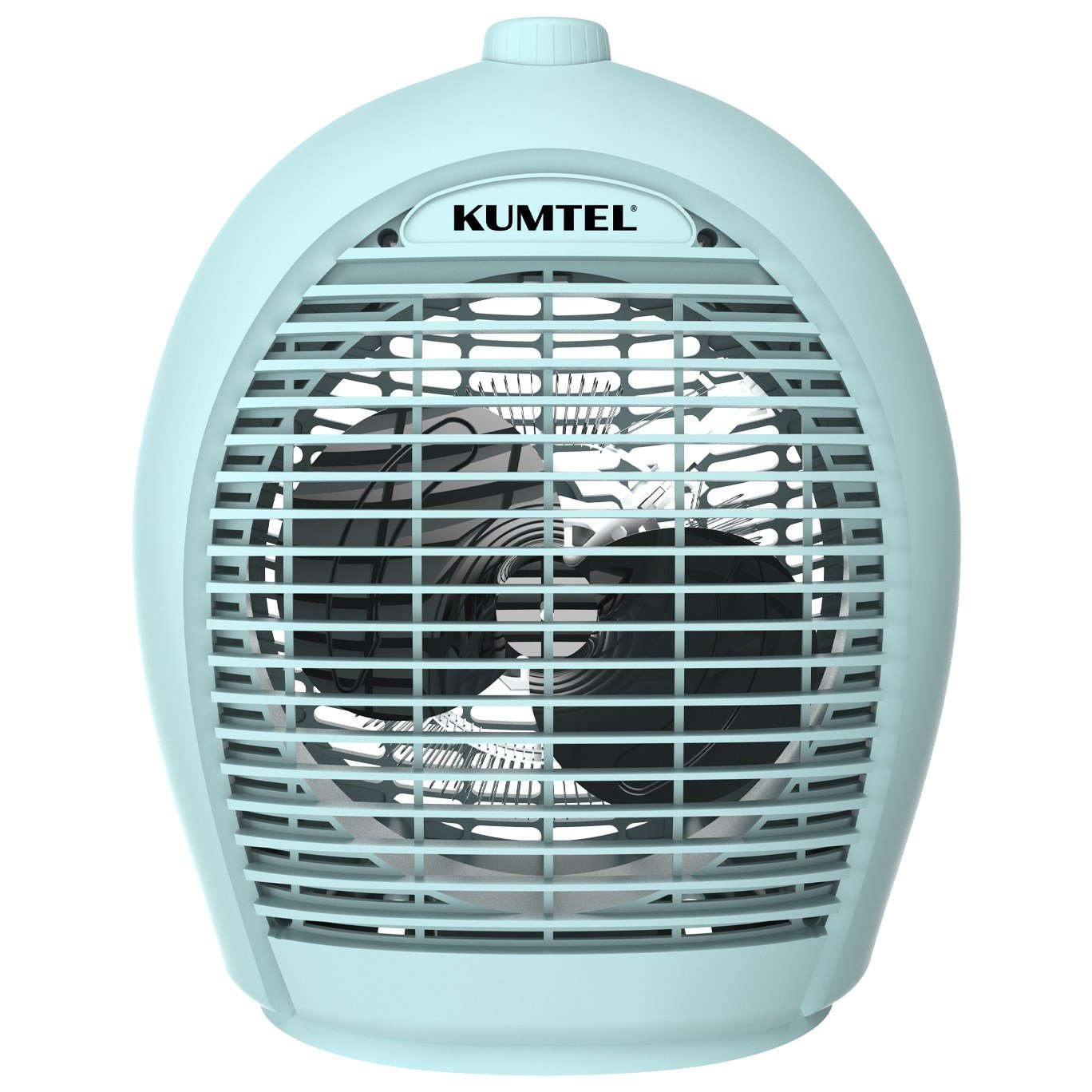 Kumtel 2000 W 3 Kademeli Sıcak-Soğuk Üflemeli Elektrikli Fanlı Isıtıcı Mavi LX-6331