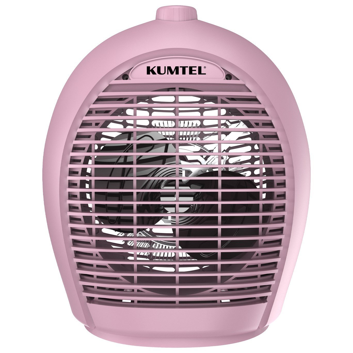 Kumtel 2000 W 3 Kademeli Sıcak-Soğuk Üflemeli Elektrikli Fanlı Isıtıcı Pembe LX-6331