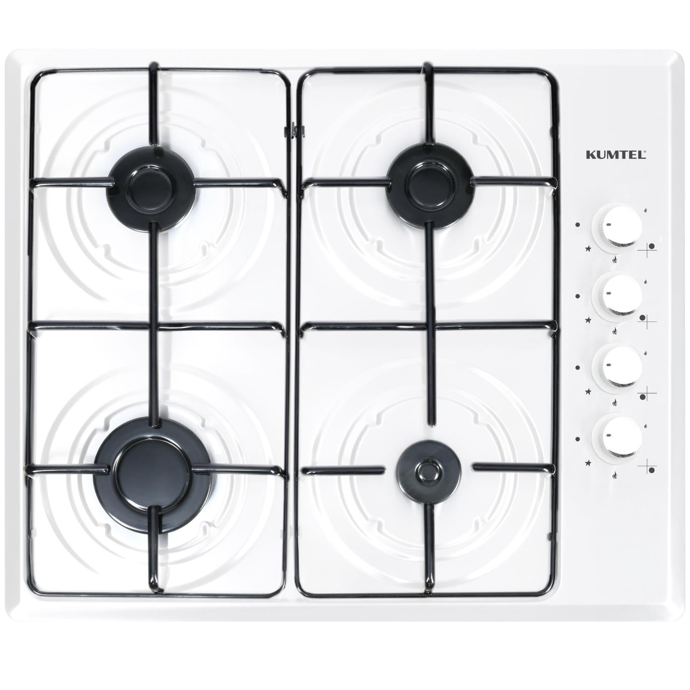 Kumtel 2'li Beyaz Set (Fırın-Ocak)