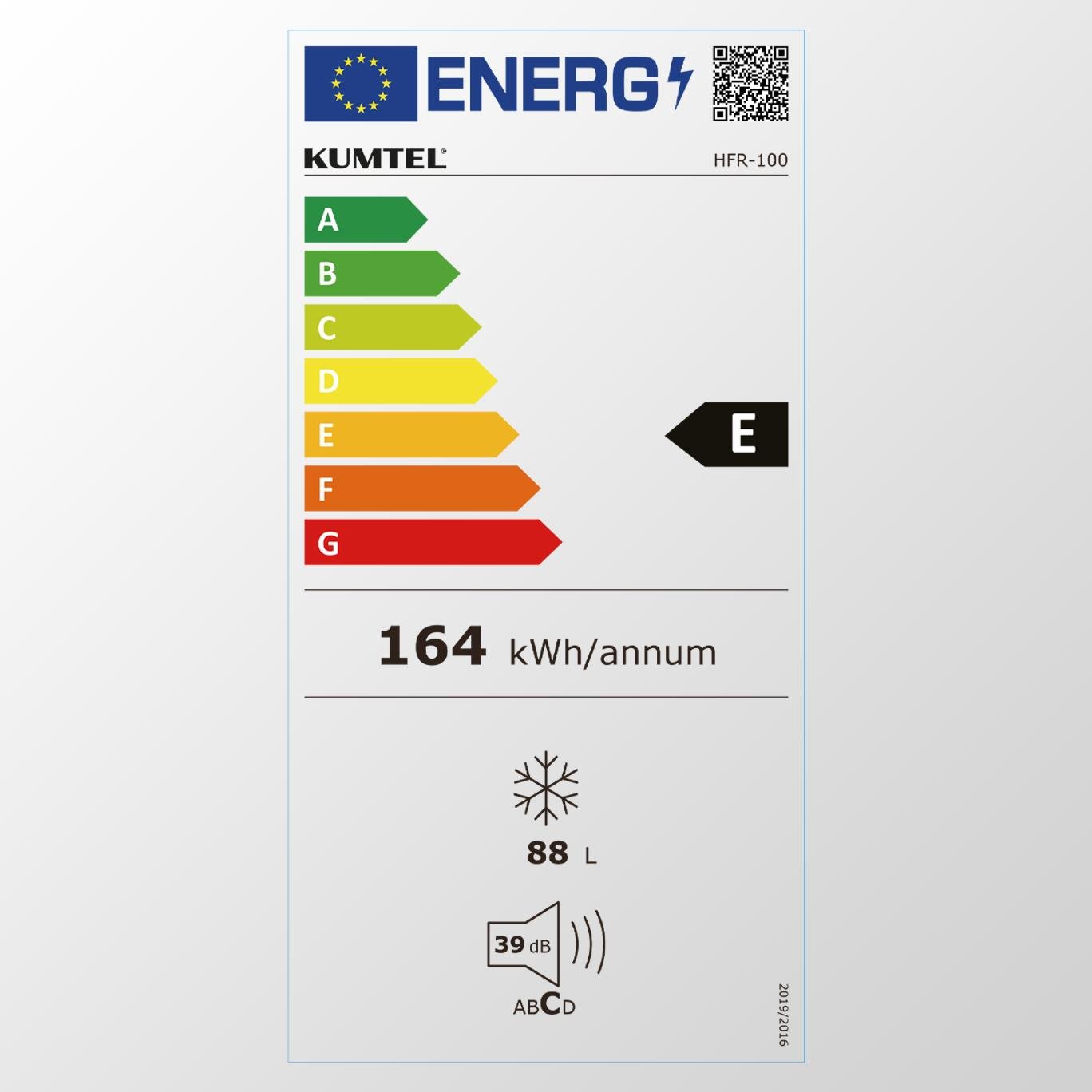 Kumtel 3 Çekmeceli Dikey Derin Dondurucu 88L HFR-100