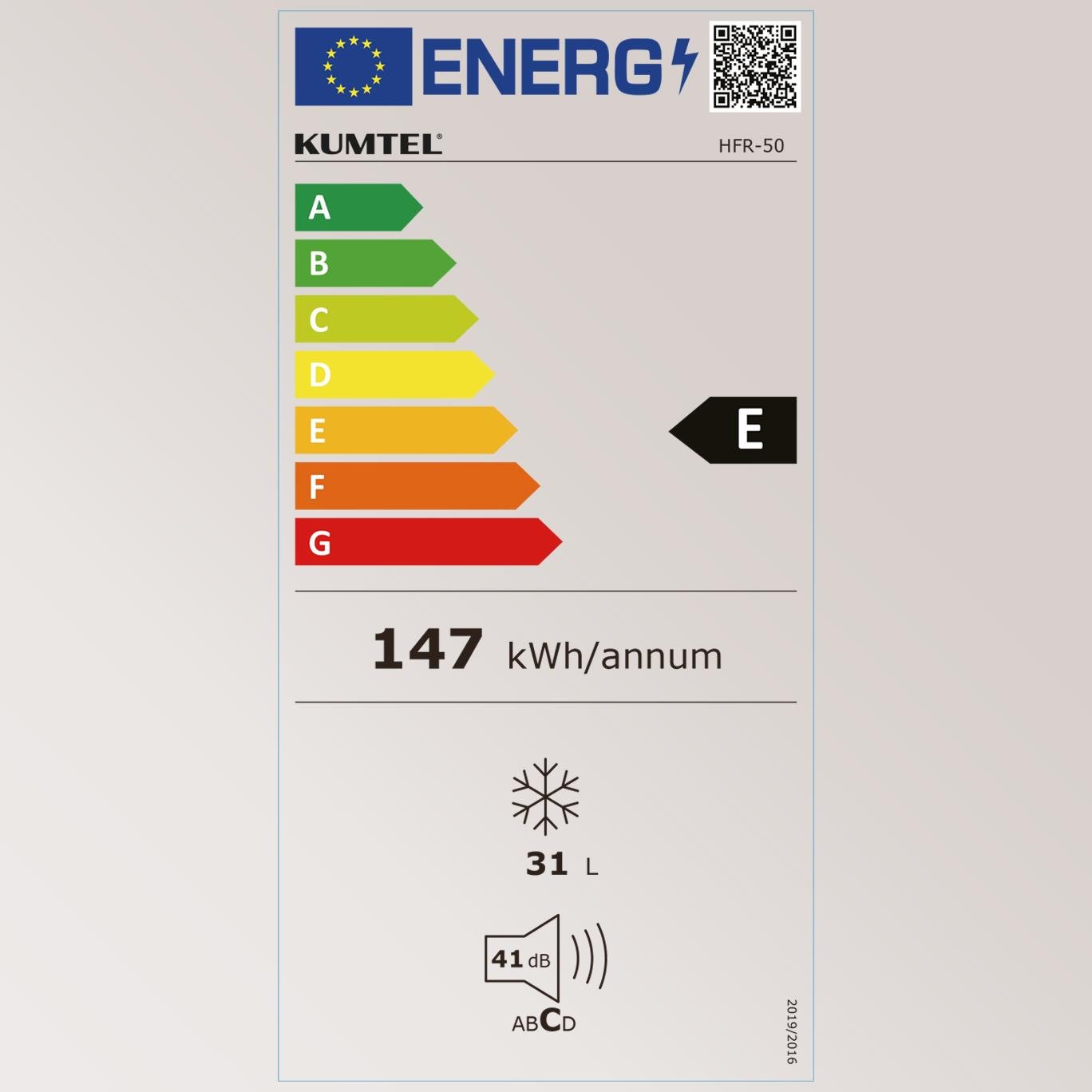 KUMTEL 31L MİNİ DONDURUCU HFR-50