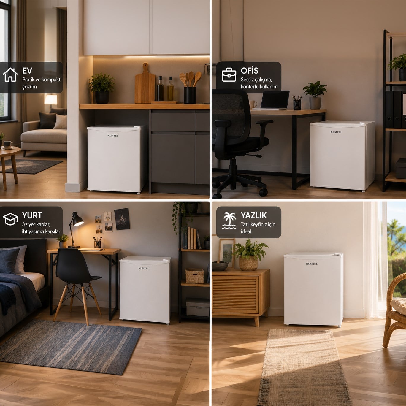 KUMTEL 31L MİNİ DONDURUCU HFR-50