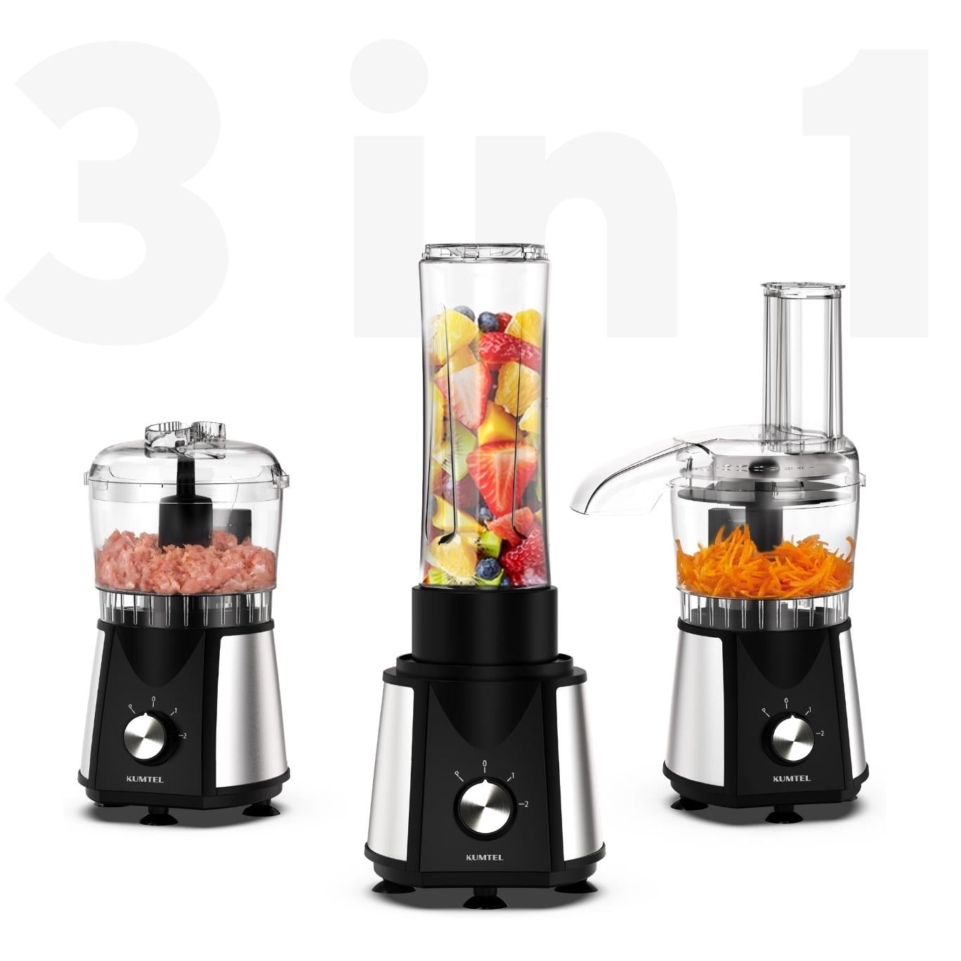 Kumtel 3in1 Mutfak Robotu  HFP-02