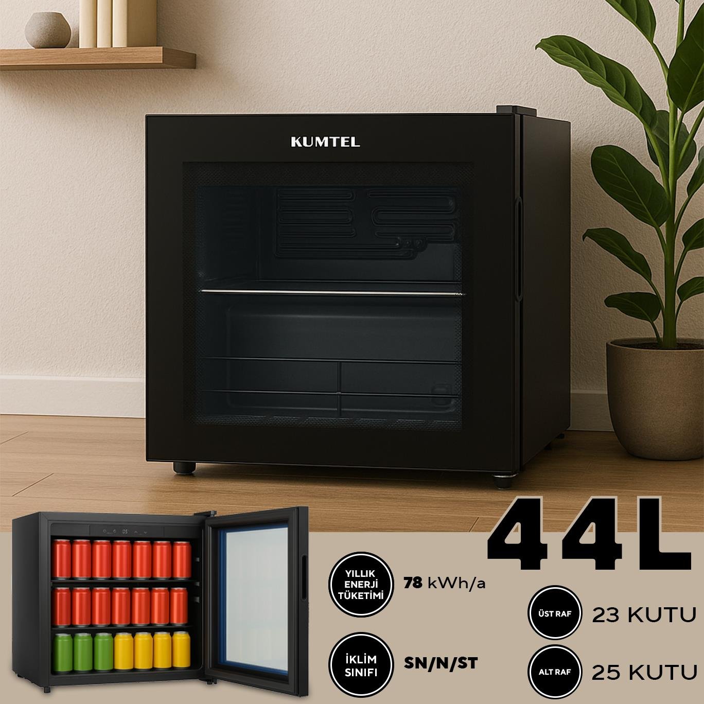 KUMTEL 44L MİNİBAR HMB-60