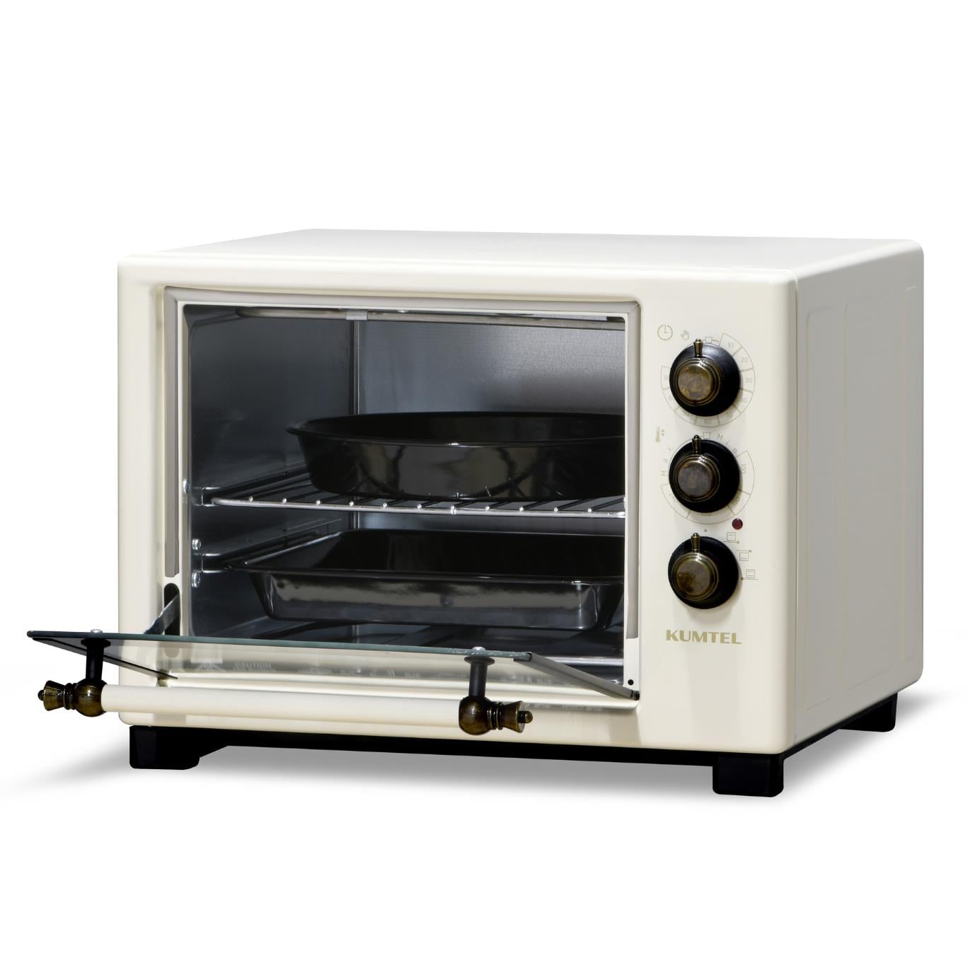 Kumtel Bej Rustik 20 Litre Mini Fırın LX-8520