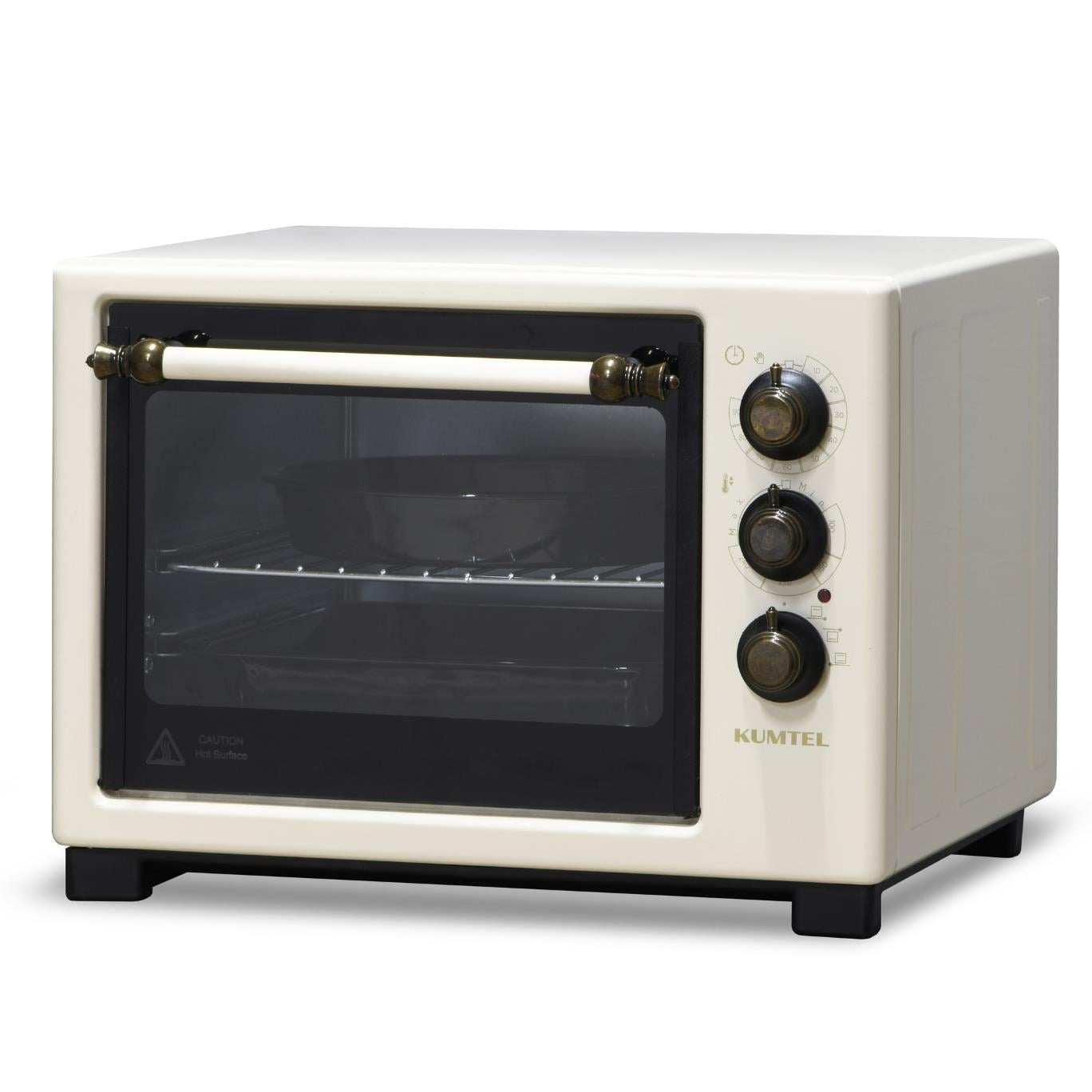 Kumtel Bej Rustik 20 Litre Mini Fırın LX-8520