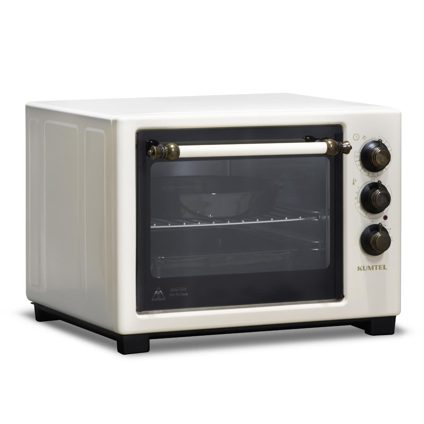 Kumtel Bej Rustik 20 Litre Mini Fırın LX-8520