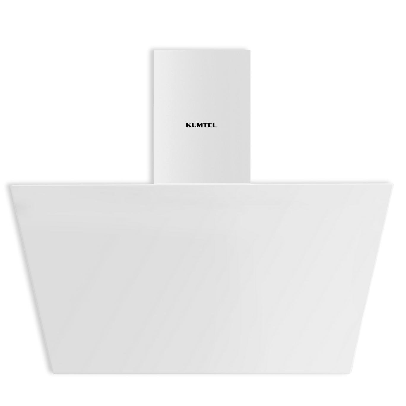 Kumtel Beyaz Cam Davlumbaz Da6-833