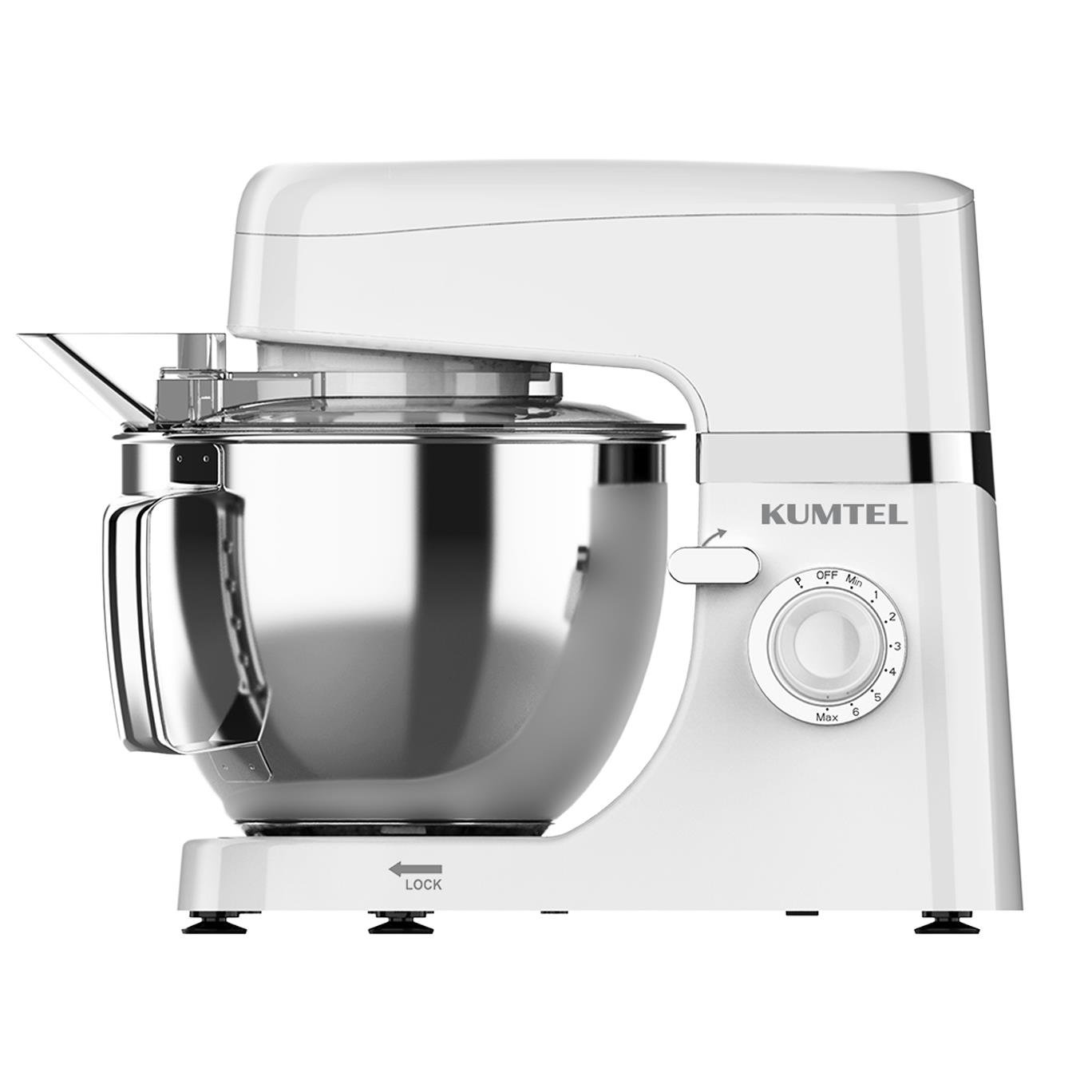 Kumtel Beyaz Hamur Yoğurma 1800Watt 4.5Lt Dondurma Yapma Aprt. SM-02