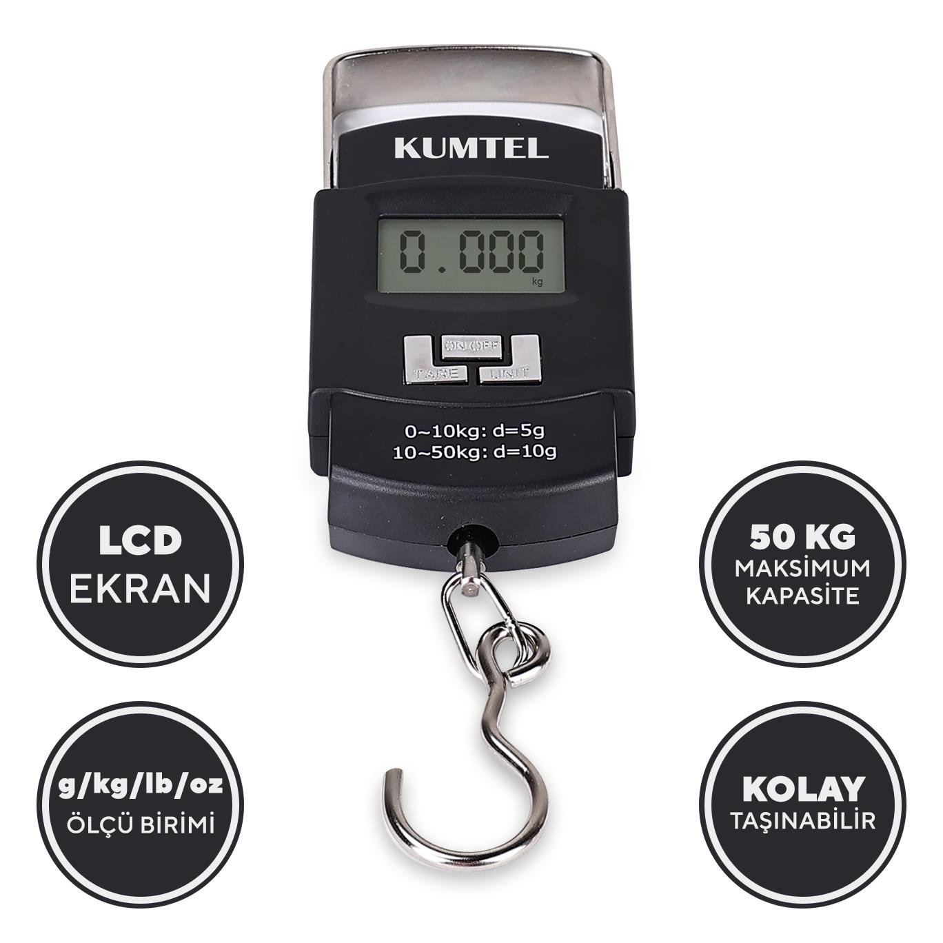 Kumtel Dijital Hassas El Tartısı HHNS-01