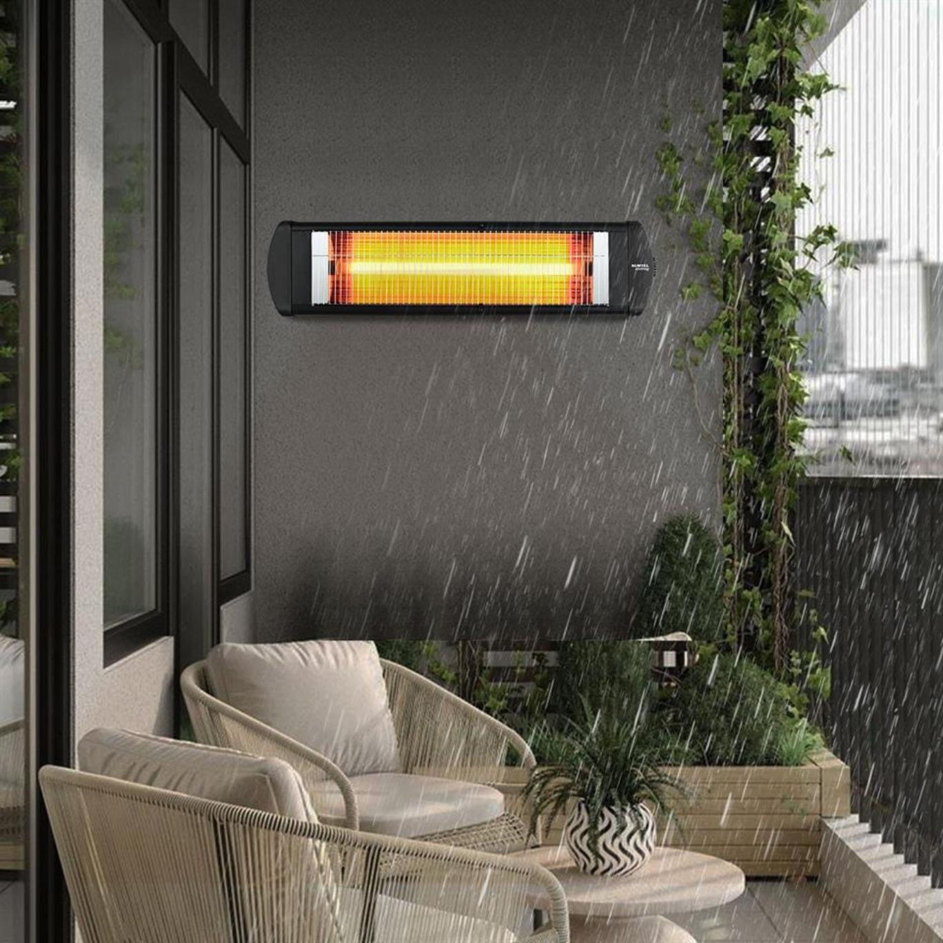 Kumtel Ecoray 1800W Ayaklı Infrared Isıtıcı ED-18