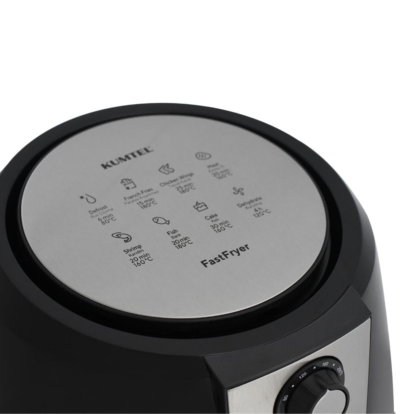 Kumtel Fastfryer XXL 8.5 Litre ( Yağsız Fritöz Airfryer )
