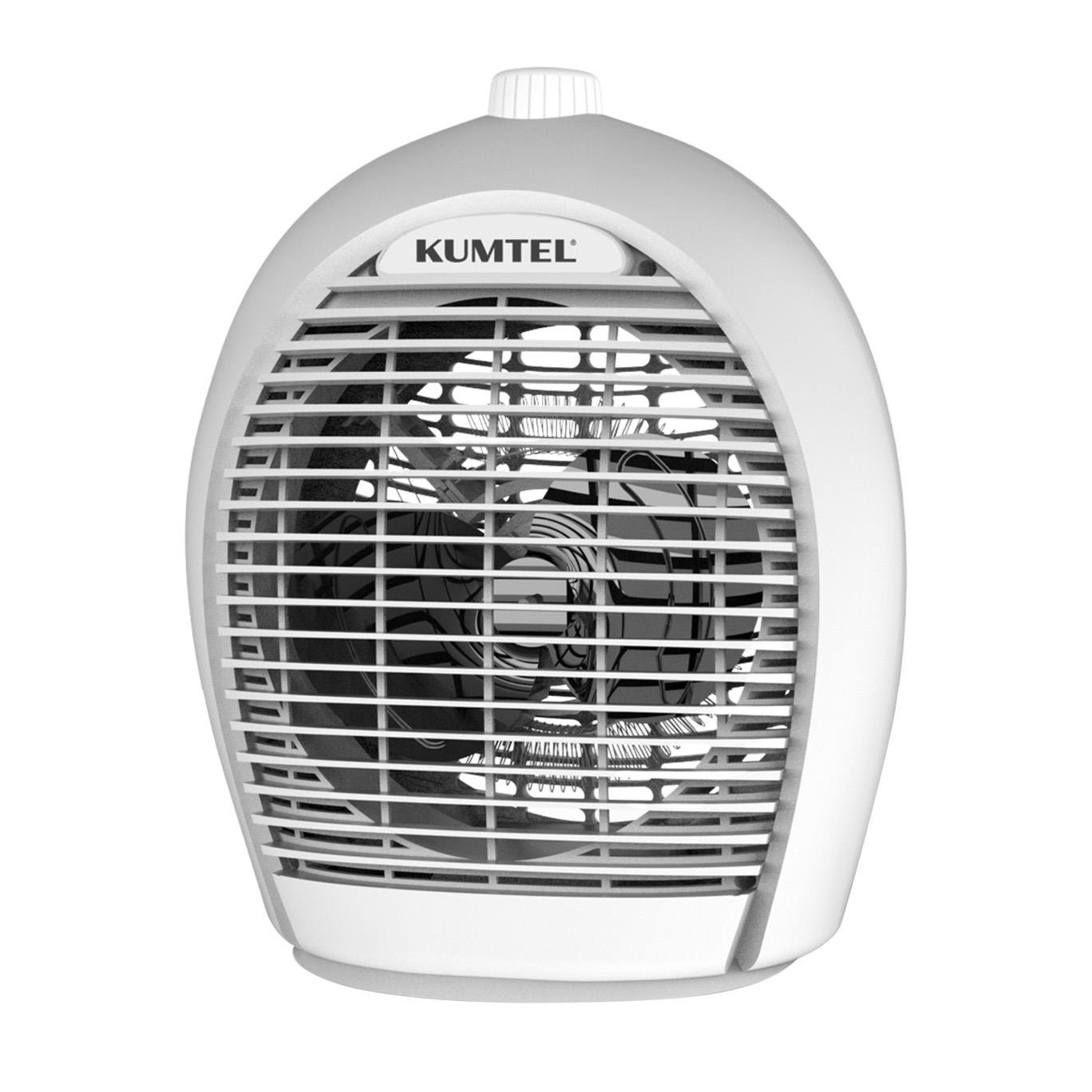 Kumtel Gri Fanlı Isıtıcı 2000 W LX-6331