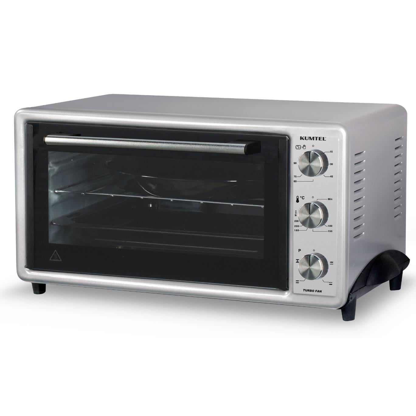 Kumtel Gri Turbo 40 Litre Mini Fırın LX-3525