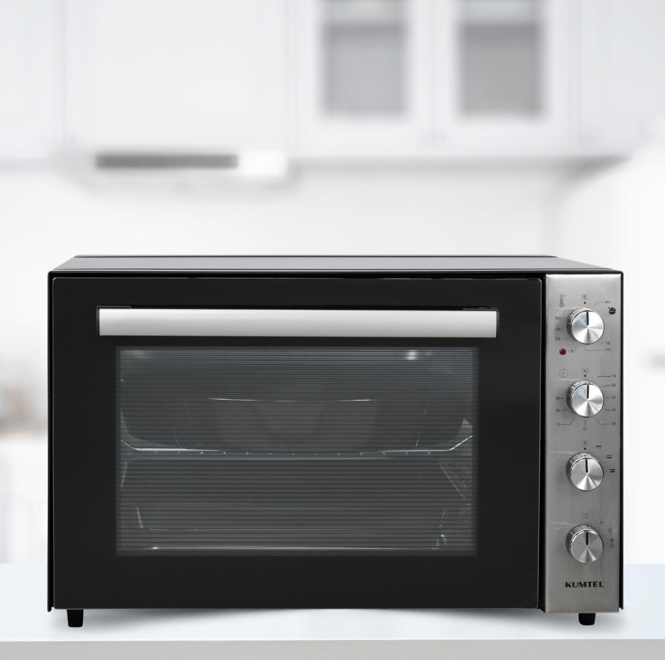 KUMTEL Gri Turbo 70 Litre Midi Fırın LX-9625