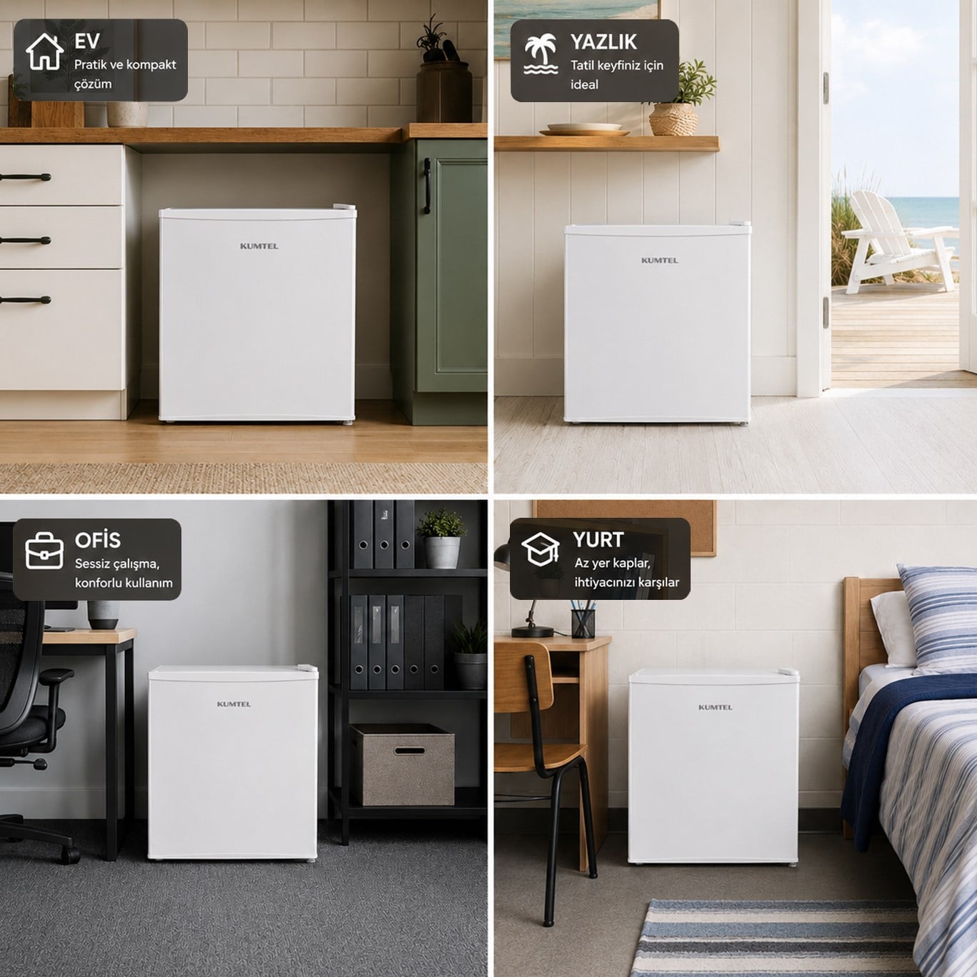 KUMTEL HMB-50 43 L Mini Buzdolabı (Minibar)