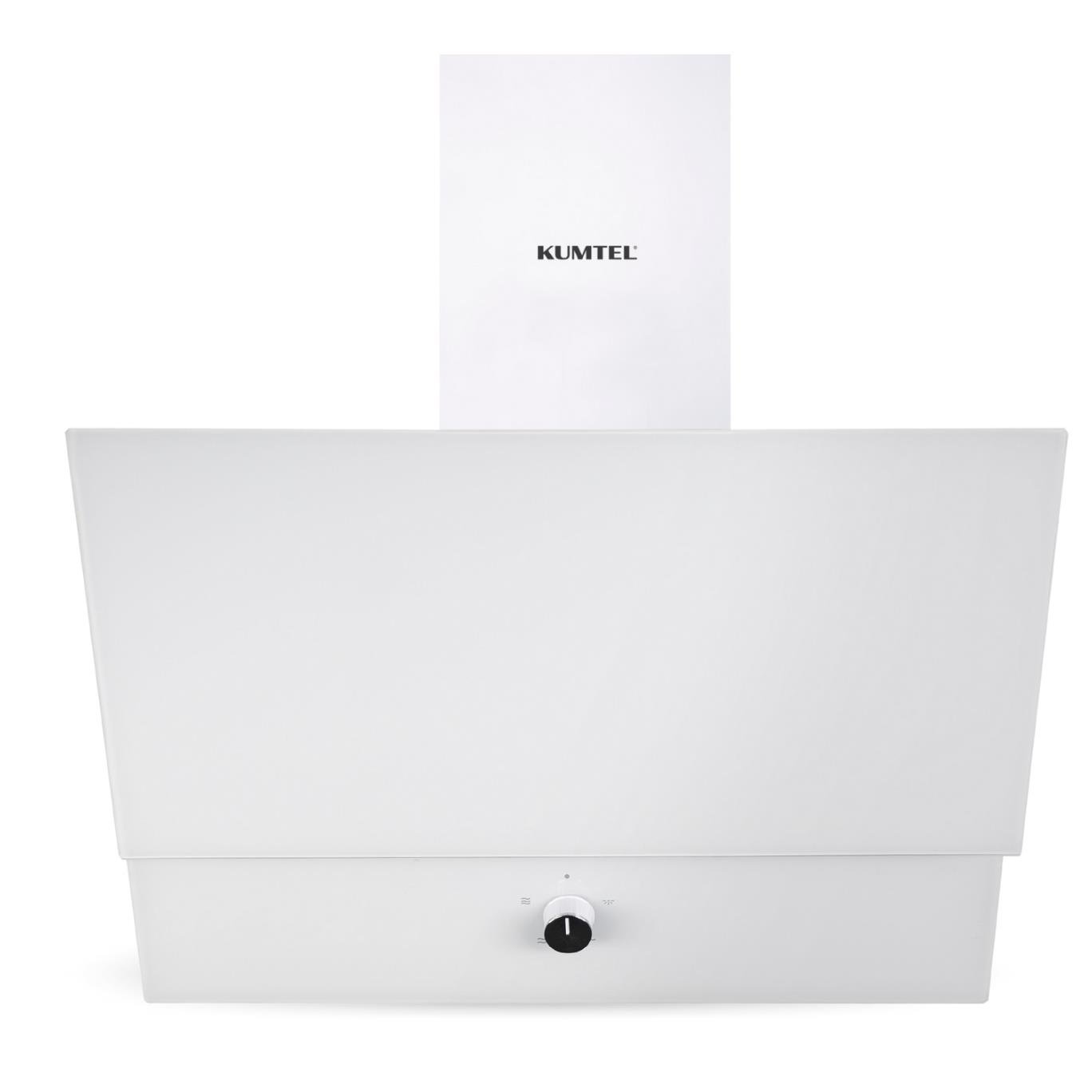 Kumtel Home Beyaz Cam Ankastre Set