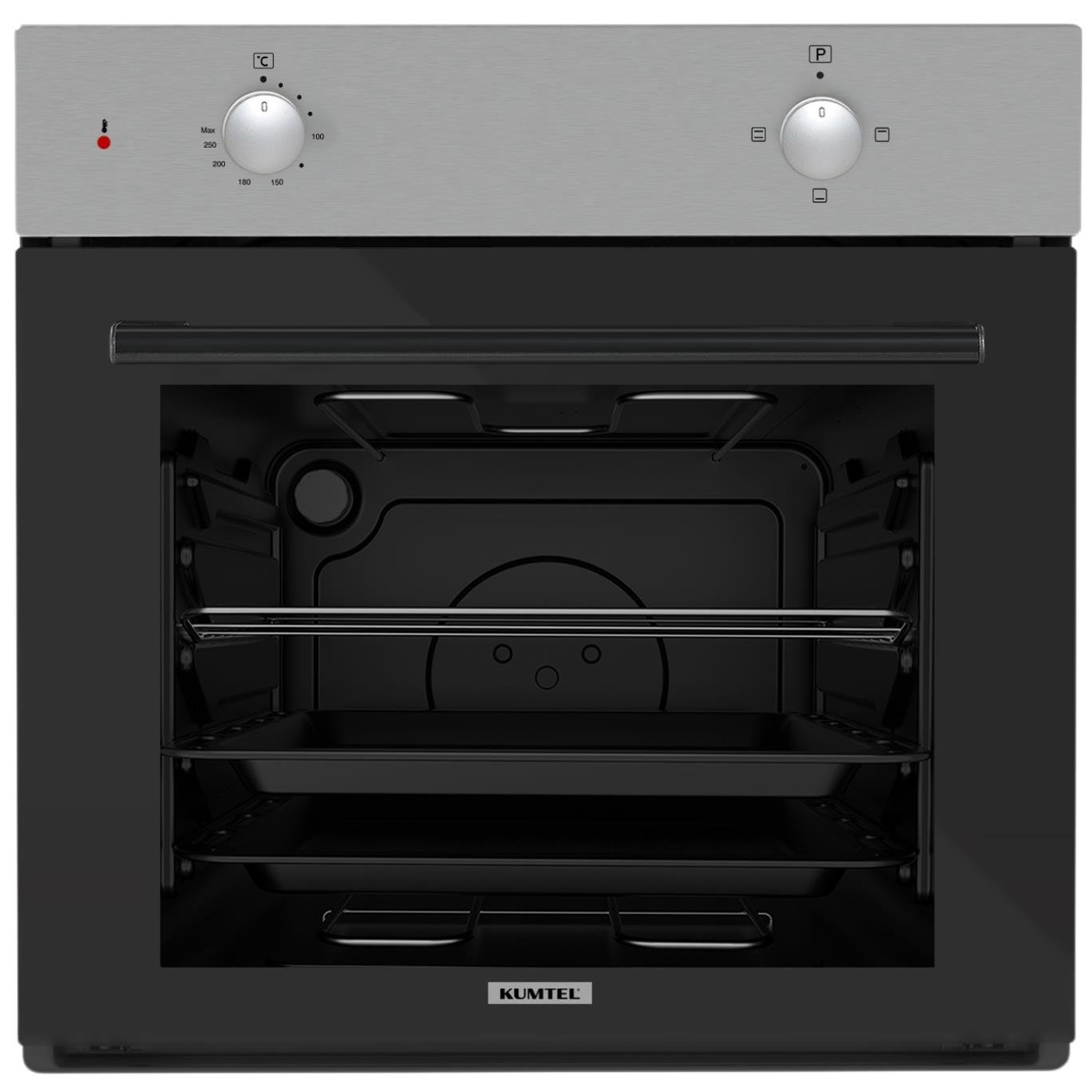 Kumtel Inox - Siyah Ankastre Set