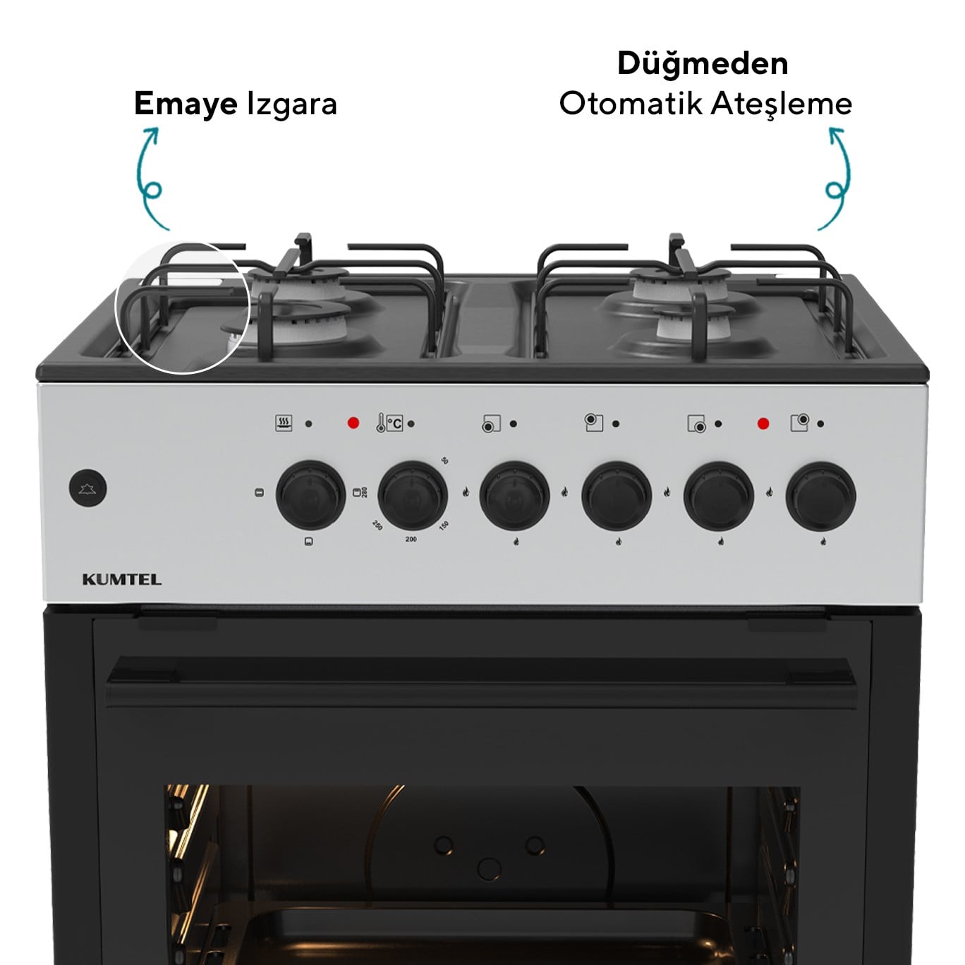 Kumtel İnox Tamboy Fırın 662S-40 F