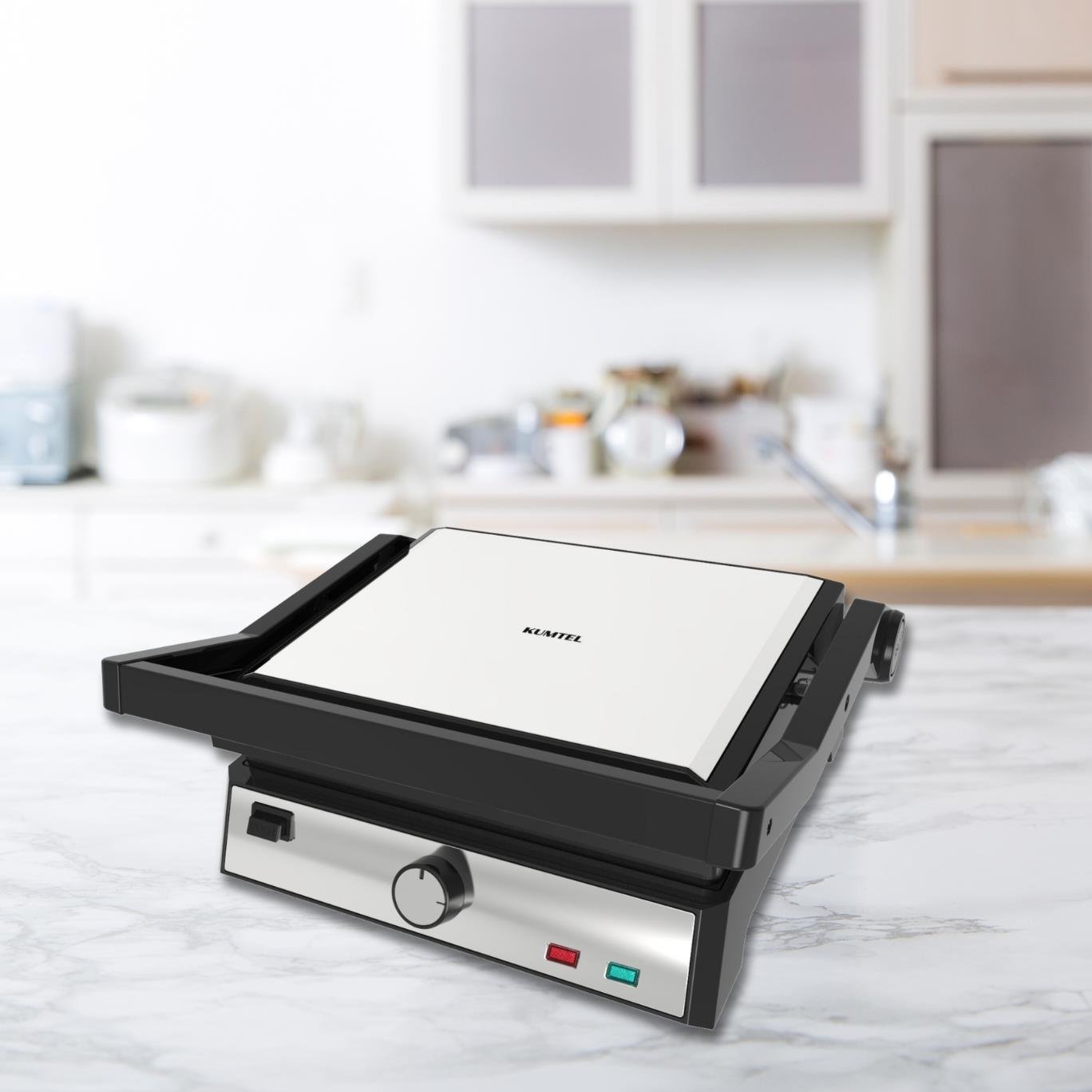 Kumtel Inox Tost ve Izgara Makinesi 2000W TTM-05
