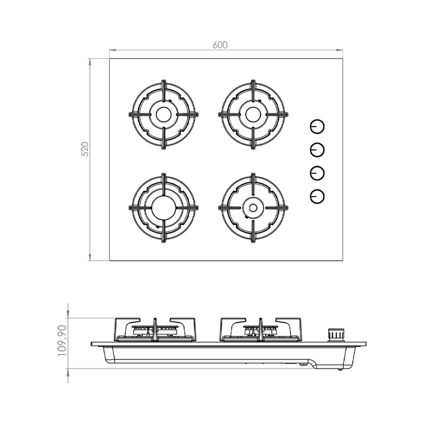 Kumtel Magic Cam Ankastre Set